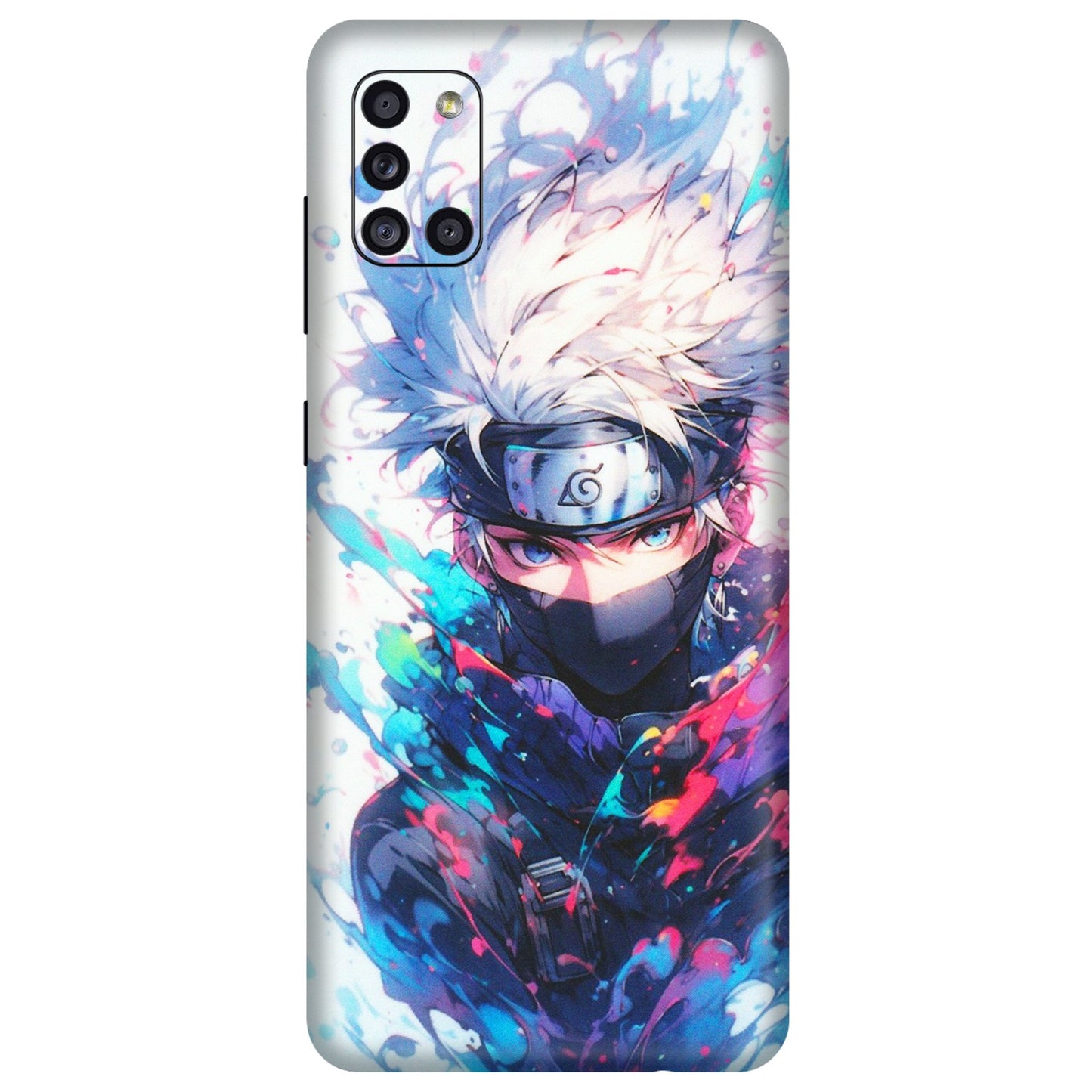 Samsung A/S Series Phone Skins (All Models) - Naruto Face Mask - Matte Finish (M-03) Samsung Galaxy A31