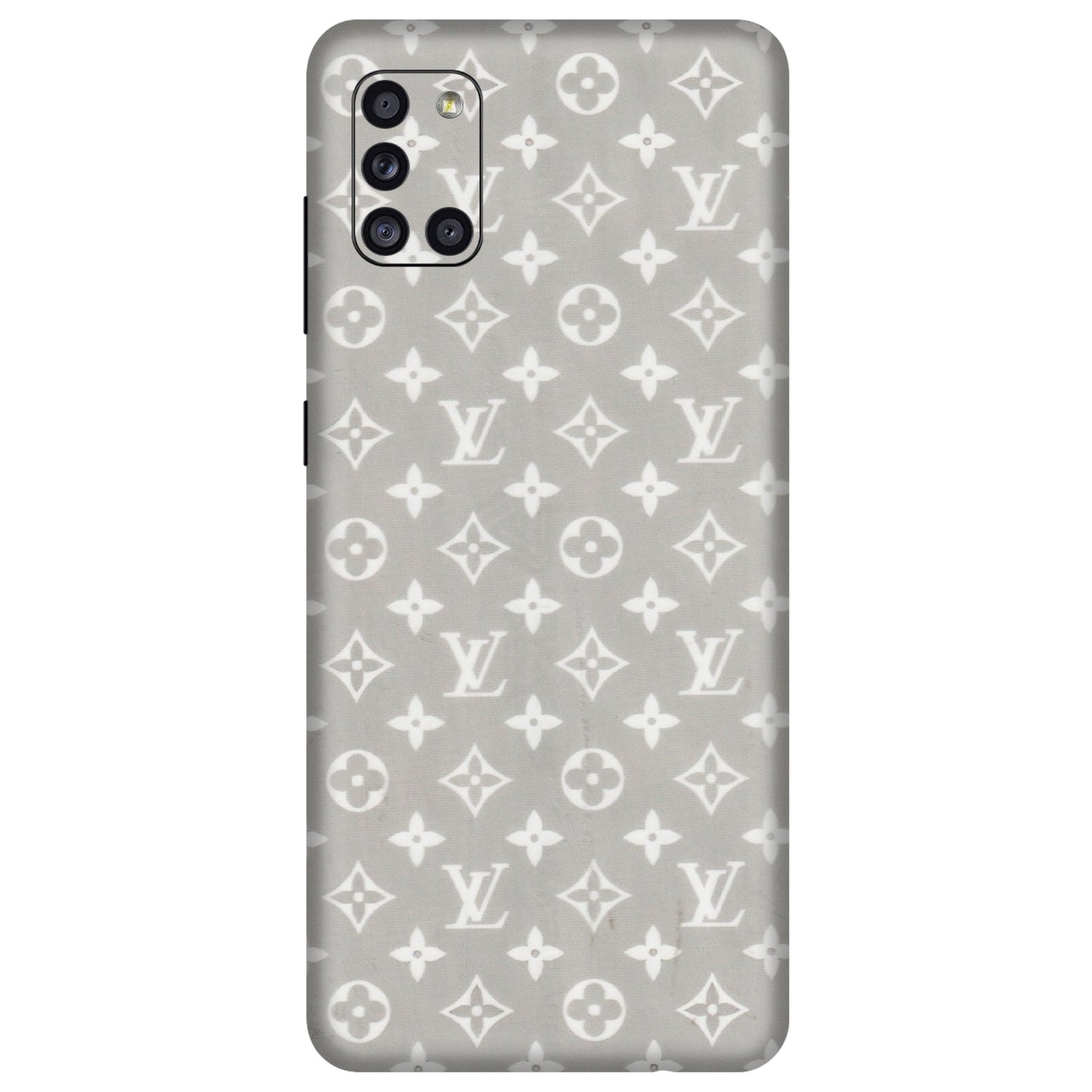 Samsung A/S Series Phone Skins (All Models) - Luxury Brands Logo - Transparent Finish (T-07) Samsung Galaxy A31