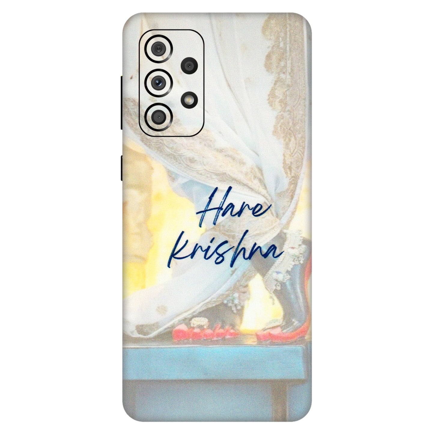 Samsung A/S Series Phone Skins (All Models) - Hare Krishna - 3D Embossed Finish (L-03) Samsung Galaxy A33(5G)