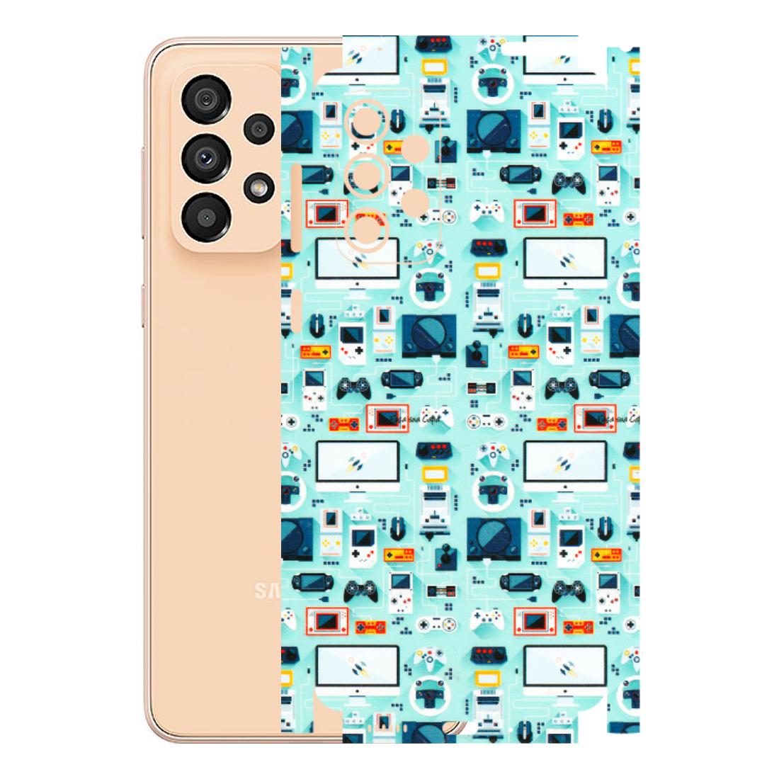 Samsung A/S Series Phone Skins (All Models) - Gadgets Doodle - 3D Embossed Finish (L-184) Samsung Galaxy A33(5G)