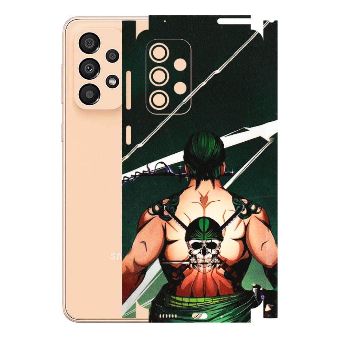 Samsung A/S Series Phone Skins (All Models) - Zoro Anime - 3D Embossed Finish (L-23) Samsung Galaxy A33(5G)