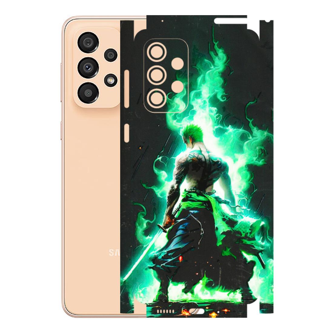 Samsung A/S Series Phone Skins (All Models) - Zoro Sword - 3D Embossed Finish (L-241) Samsung Galaxy A33(5G)