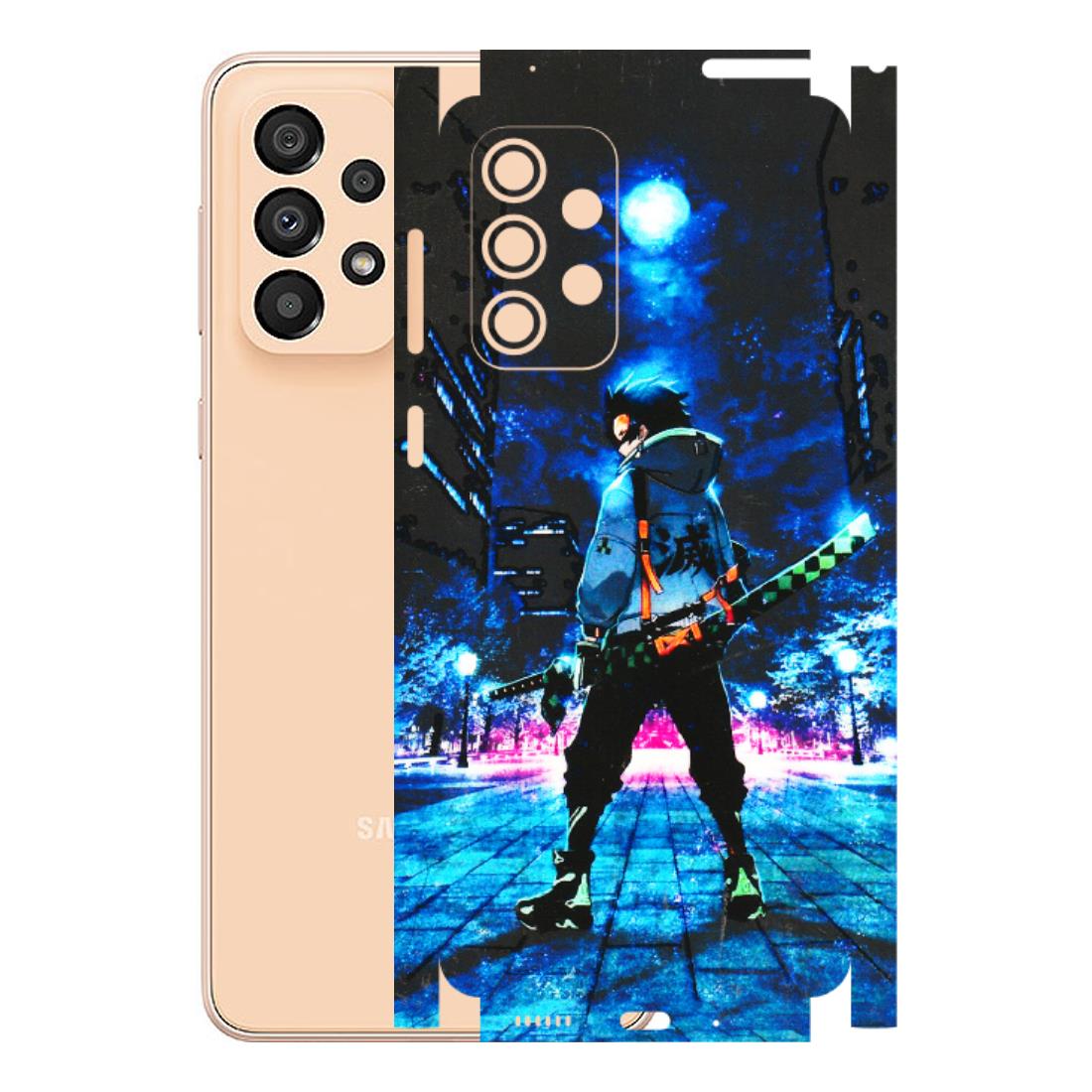 Samsung A/S Series Phone Skins (All Models) - Demon Slayer Sword - 3D Embossed Finish (L-247) Samsung Galaxy A33(5G)