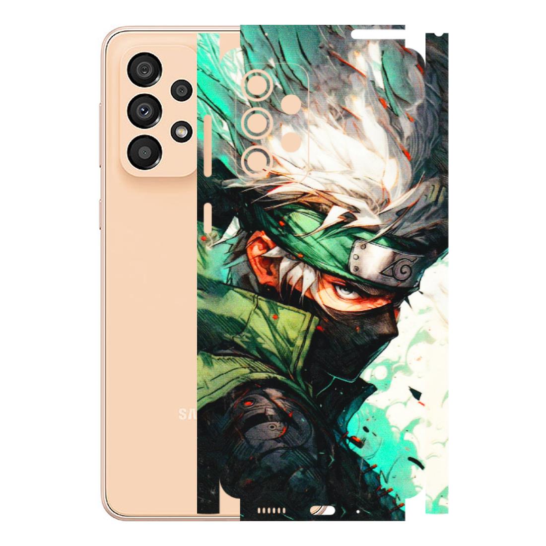 Samsung A/S Series Phone Skins (All Models) - Kakashi Side Profile - 3D Embossed Finish (L-249) Samsung Galaxy A33(5G)