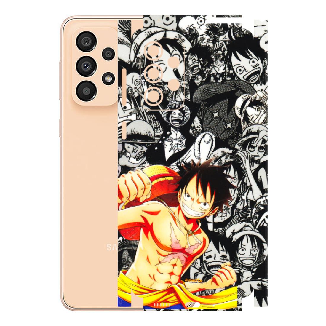 Samsung A/S Series Phone Skins (All Models) - Anime Comics Games Doodles - 3D Embossed Finish (L-27) Samsung Galaxy A33(5G)