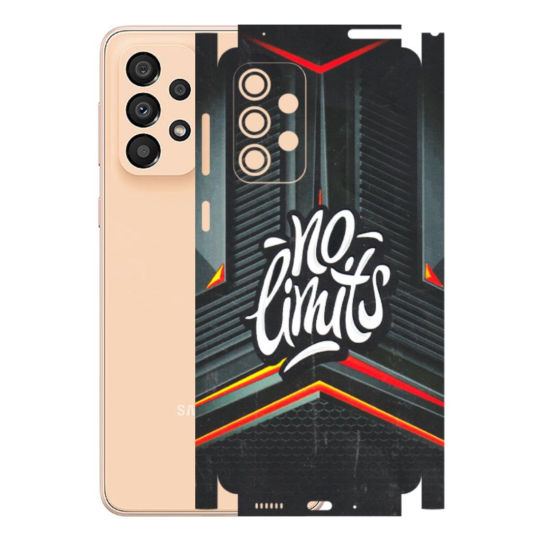 Samsung A/S Series Phone Skins (All Models) - No Limits - 3D Embossed Finish (L-286) Samsung Galaxy A33(5G)