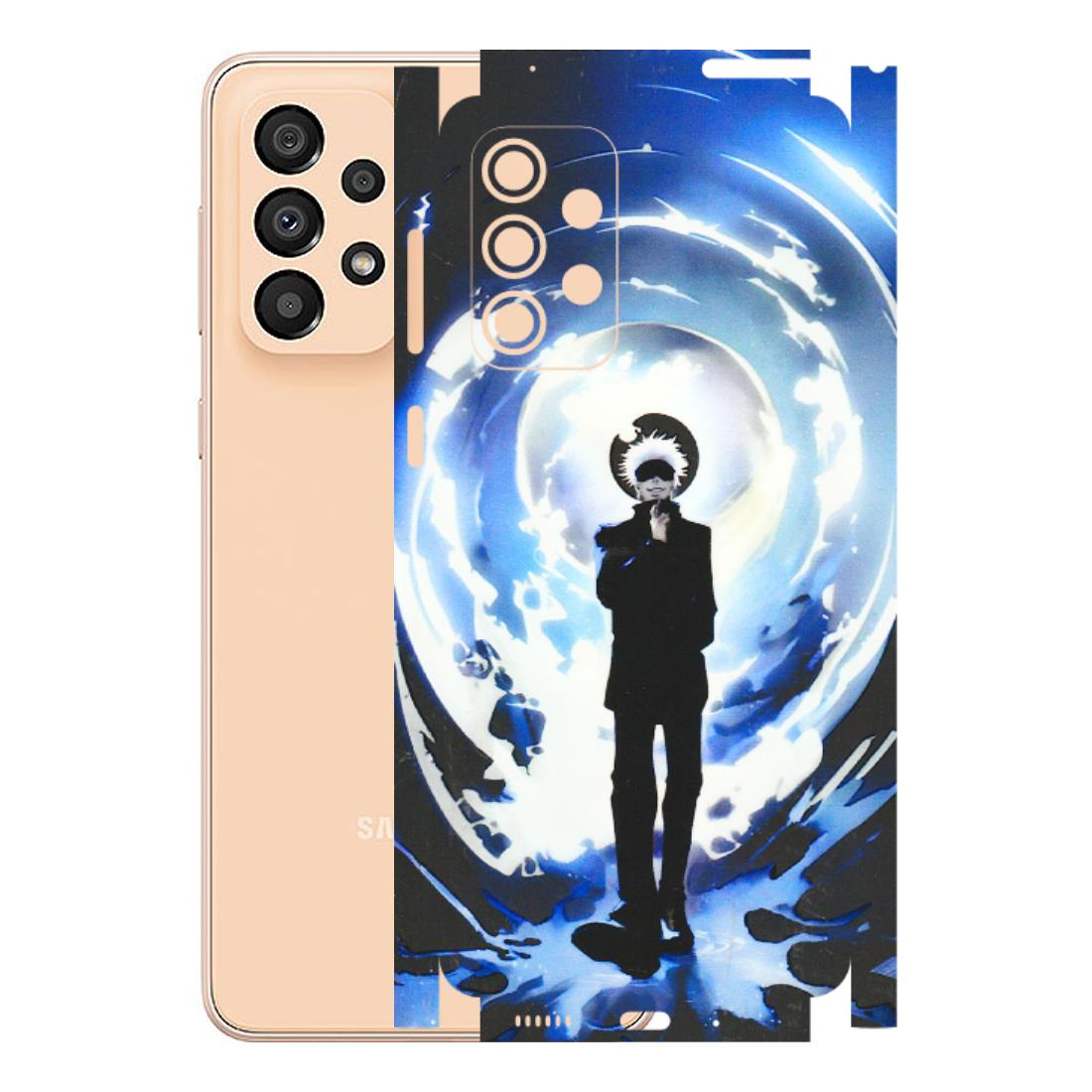 Samsung A/S Series Phone Skins (All Models) - Jujustu Kaisen Anime Manga - 3D Embossed Finish (L-317) Samsung Galaxy A33(5G)
