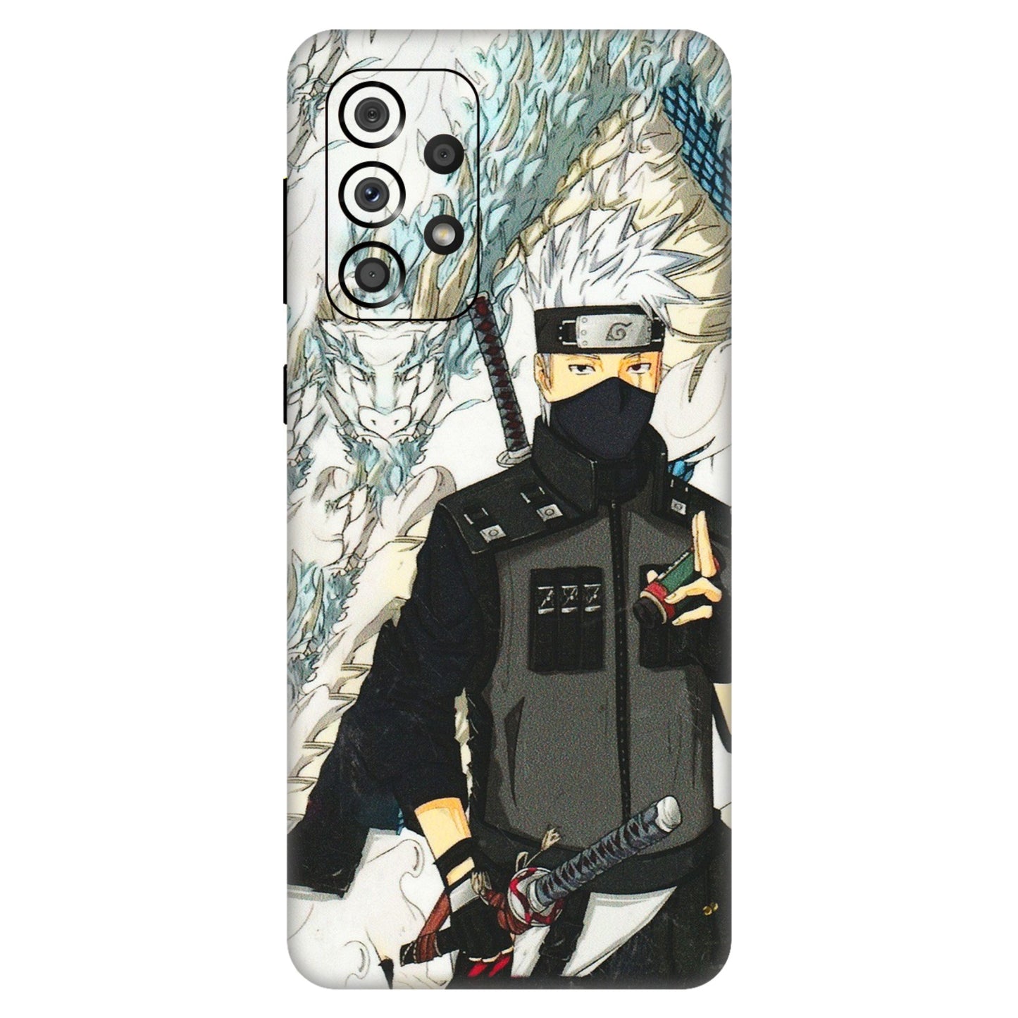 Samsung A/S Series Phone Skins (All Models) - Kakashi Hatake Naruto Anime - 3D Embossed Finish (L-46) Samsung Galaxy A33(5G)