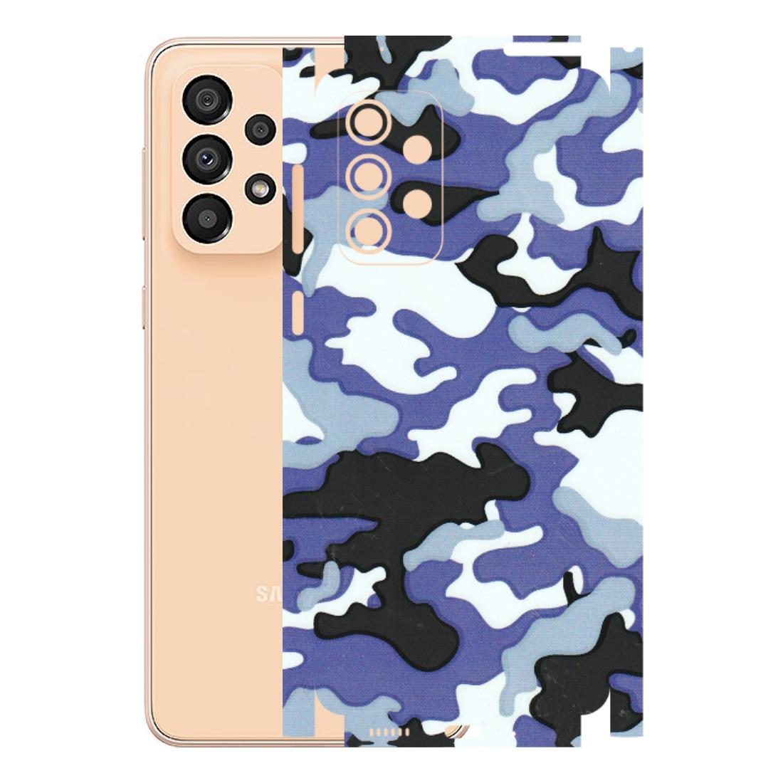 Samsung A/S Series Phone Skins (All Models) - Powerfull Military Camoflauge - 3D Embossed Finish (L-49) Samsung Galaxy A33(5G)