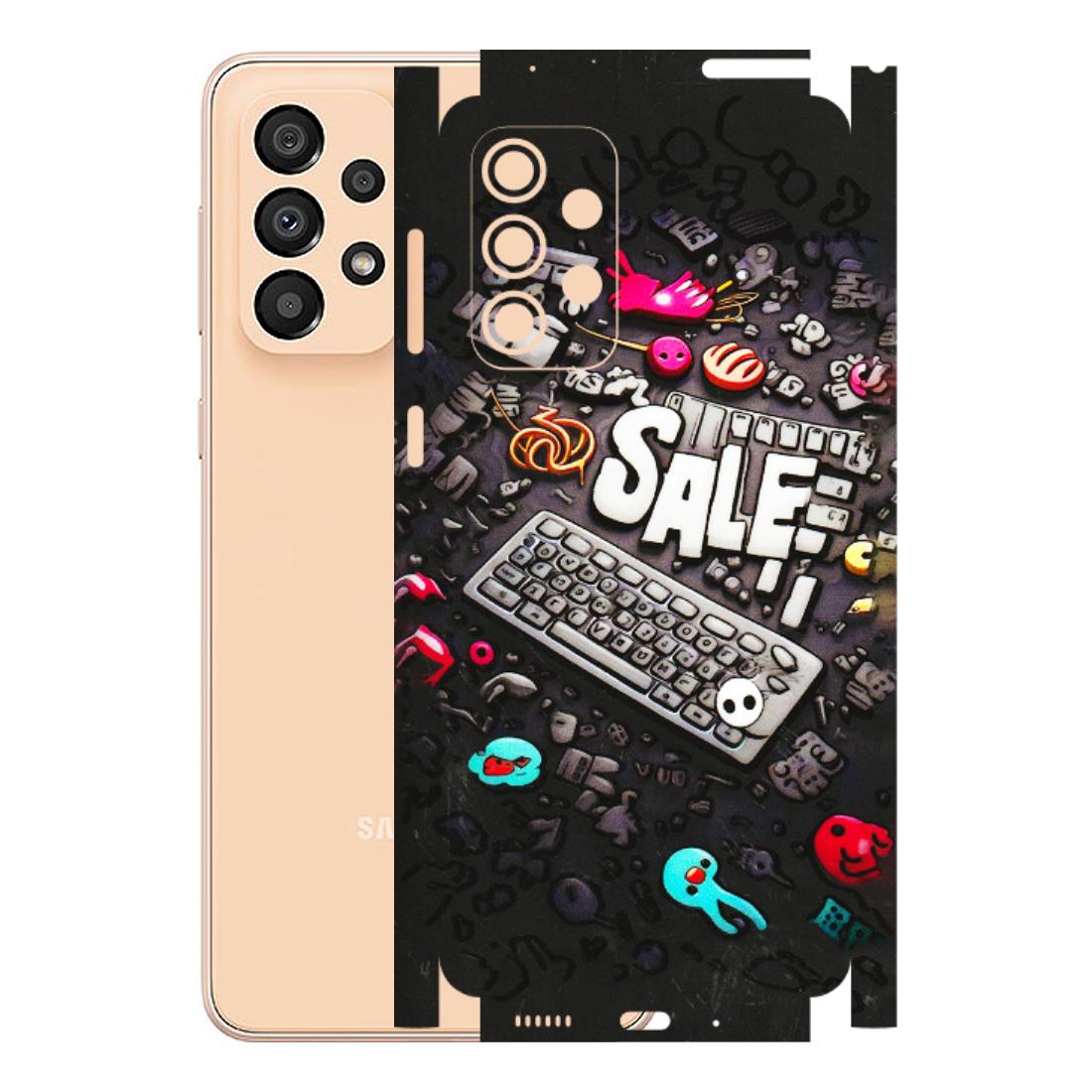 Samsung A/S Series Phone Skins (All Models) - Gadgets Sale - 3D Embossed Finish (L-50) Samsung Galaxy A33(5G)
