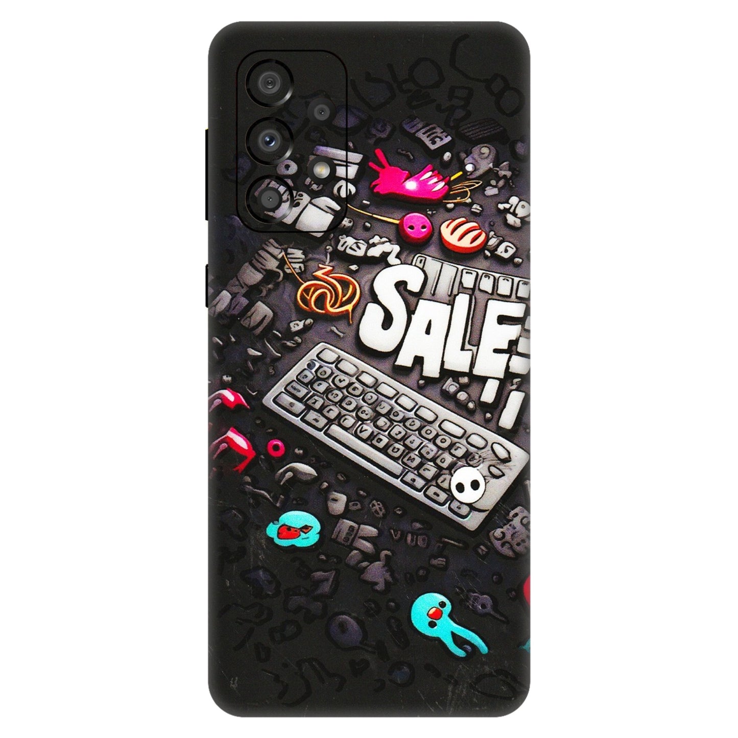 Samsung A/S Series Phone Skins (All Models) - Gadgets Sale - 3D Embossed Finish (L-50) Samsung Galaxy A33(5G)