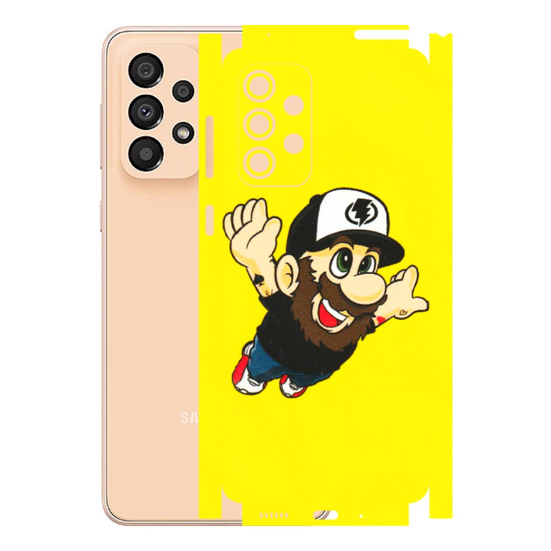 Samsung A/S Series Phone Skins (All Models) - Flying Beardo - 3D Embossed Finish (L-60) Samsung Galaxy A33(5G)