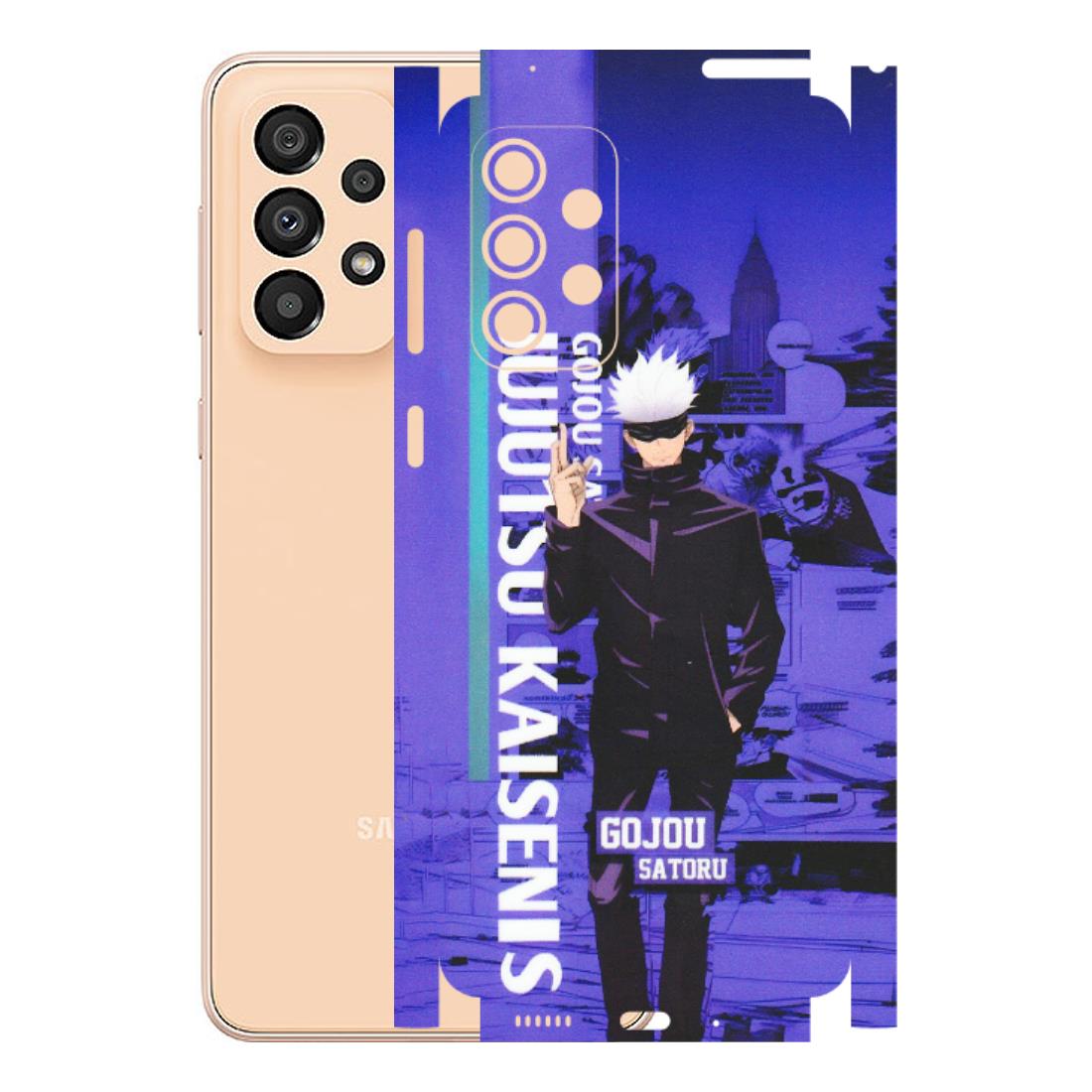 Samsung A/S Series Phone Skins (All Models) - Jujutsu Kaisen Gojo - Matte Finish (M-05) Samsung Galaxy A33(5G)
