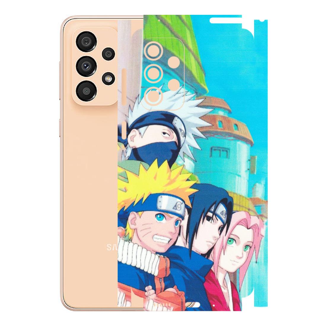 Samsung A/S Series Phone Skins (All Models) - Team Minato And Kakashi - Matte Finish (M-101) Samsung Galaxy A33(5G)