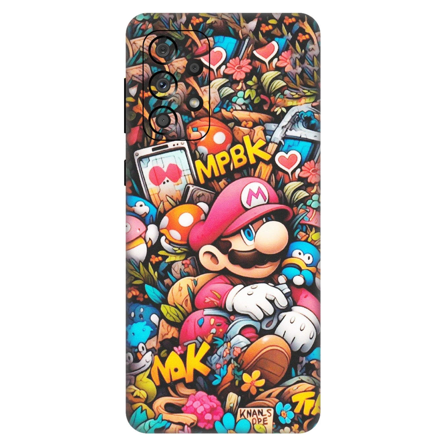 Samsung A/S Series Phone Skins (All Models) - Super Mario Bros Artistic - Matte Finish (M-173) Samsung Galaxy A33(5G)