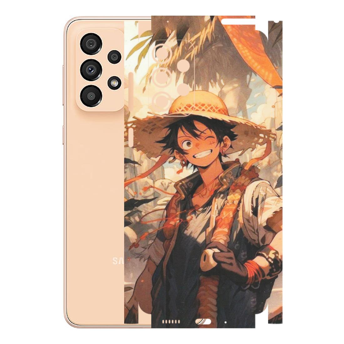 Samsung A/S Series Phone Skins (All Models) - Anime Character Smile - Matte Finish (M-33) Samsung Galaxy A33(5G)