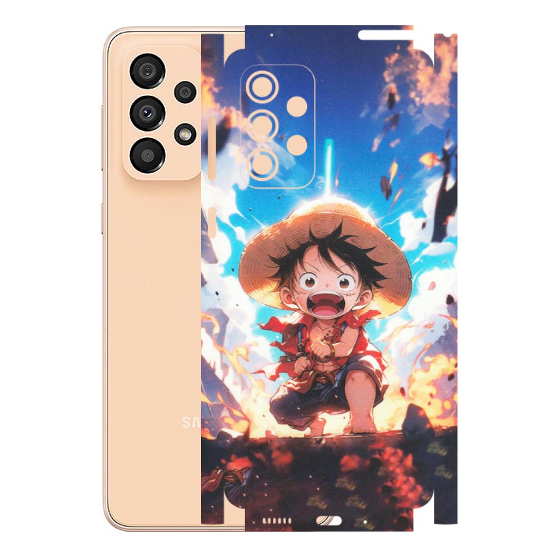 Samsung A/S Series Phone Skins (All Models) - Toon One Piece Cute Character - Matte Finish (M-35) Samsung Galaxy A33(5G)