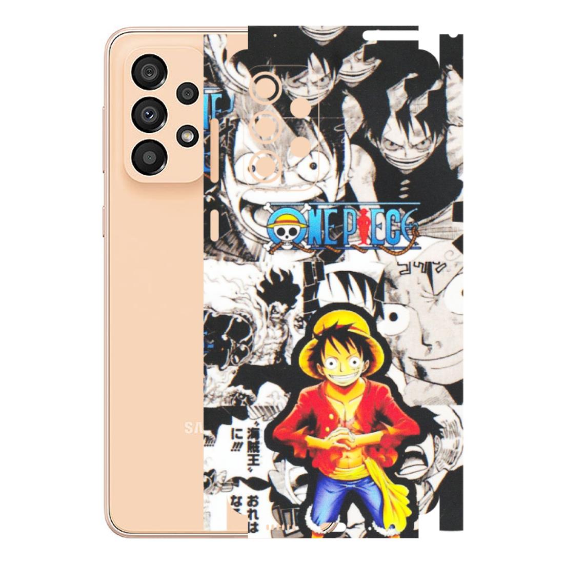 Samsung A/S Series Phone Skins (All Models) - One Piece B&W - Matte Finish (M-63) Samsung Galaxy A33(5G)