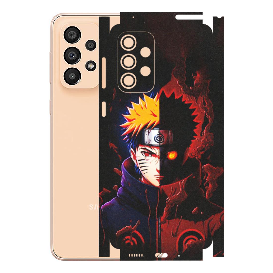 Samsung A/S Series Phone Skins (All Models) - Naruto X Evil - Matte Finish (M-70) Samsung Galaxy A33(5G)