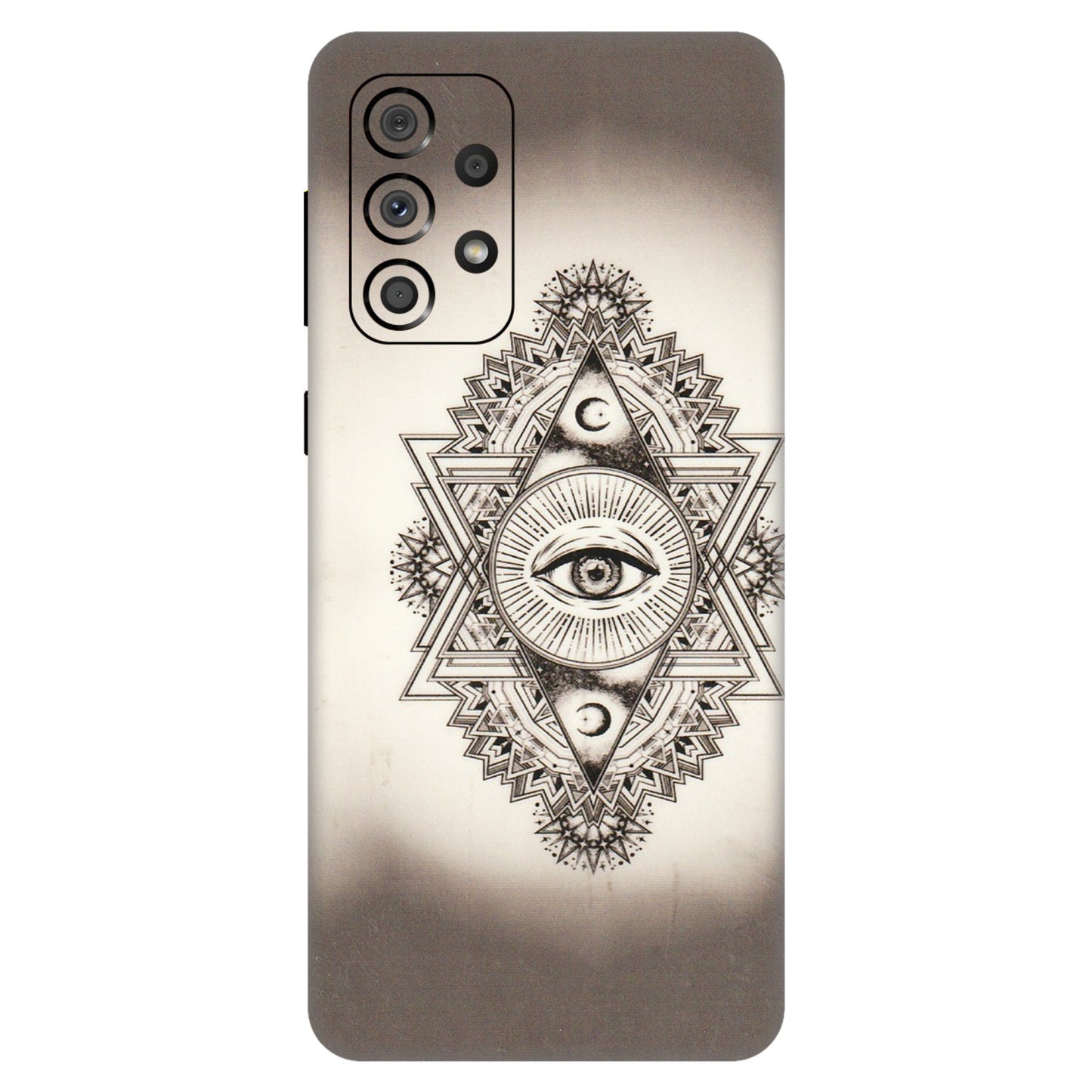 Samsung A/S Series Phone Skins (All Models) - Illuminati Great Eye - Transparent Finish (T-14) Samsung Galaxy A33(5G)