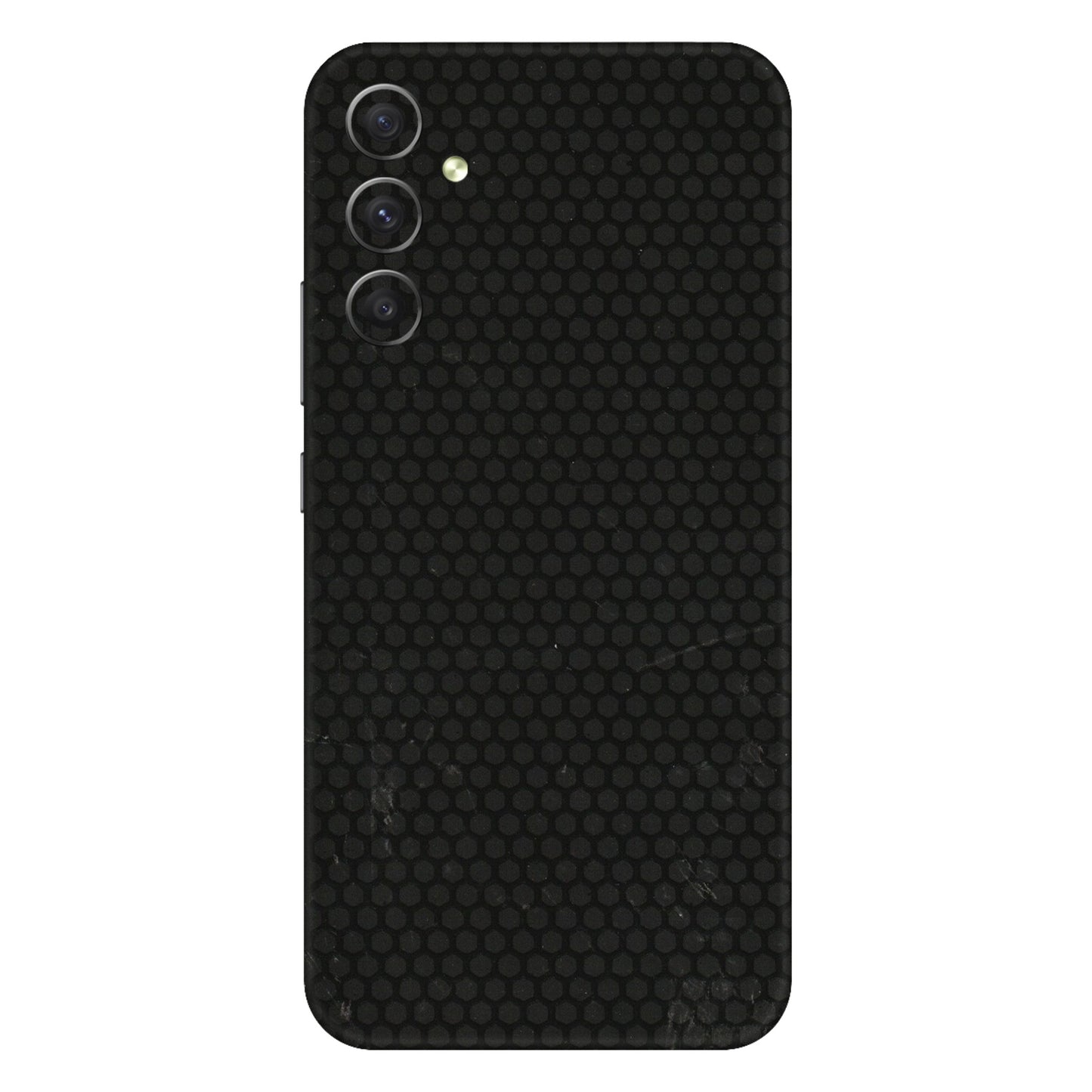 Samsung A/S Series Phone Skins (All Models) - Black honeycomb - 3D Embossed Finish (L-114) Samsung Galaxy A34 (5G)