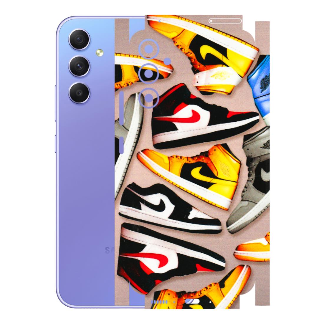 Samsung A/S Series Phone Skins (All Models) - Sneaker Lover - 3D Embossed Finish (L-135) Samsung Galaxy A34 (5G)
