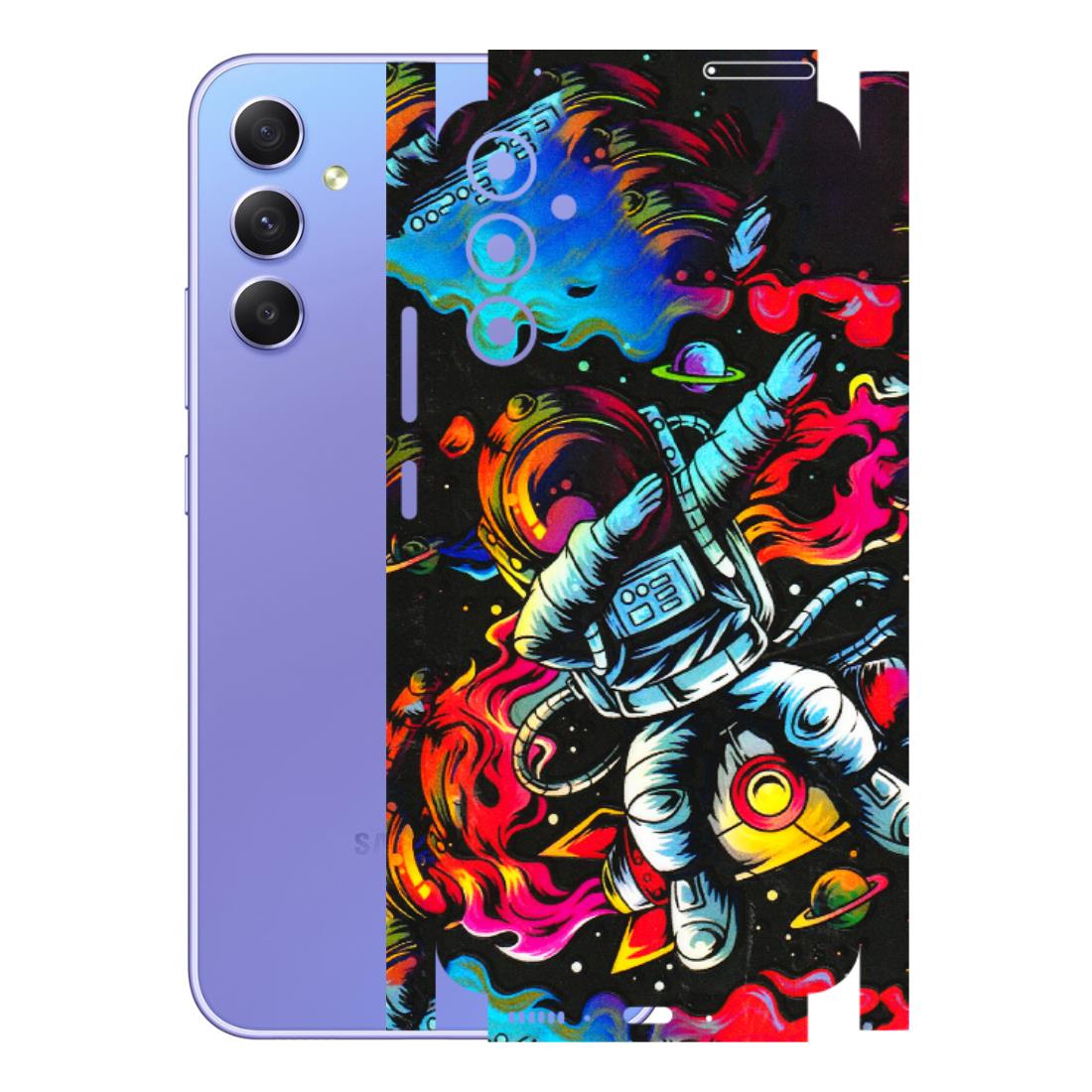 Samsung A/S Series Phone Skins (All Models) - Astronaut Dope - 3D Embossed Finish (L-191) Samsung Galaxy A34 (5G)