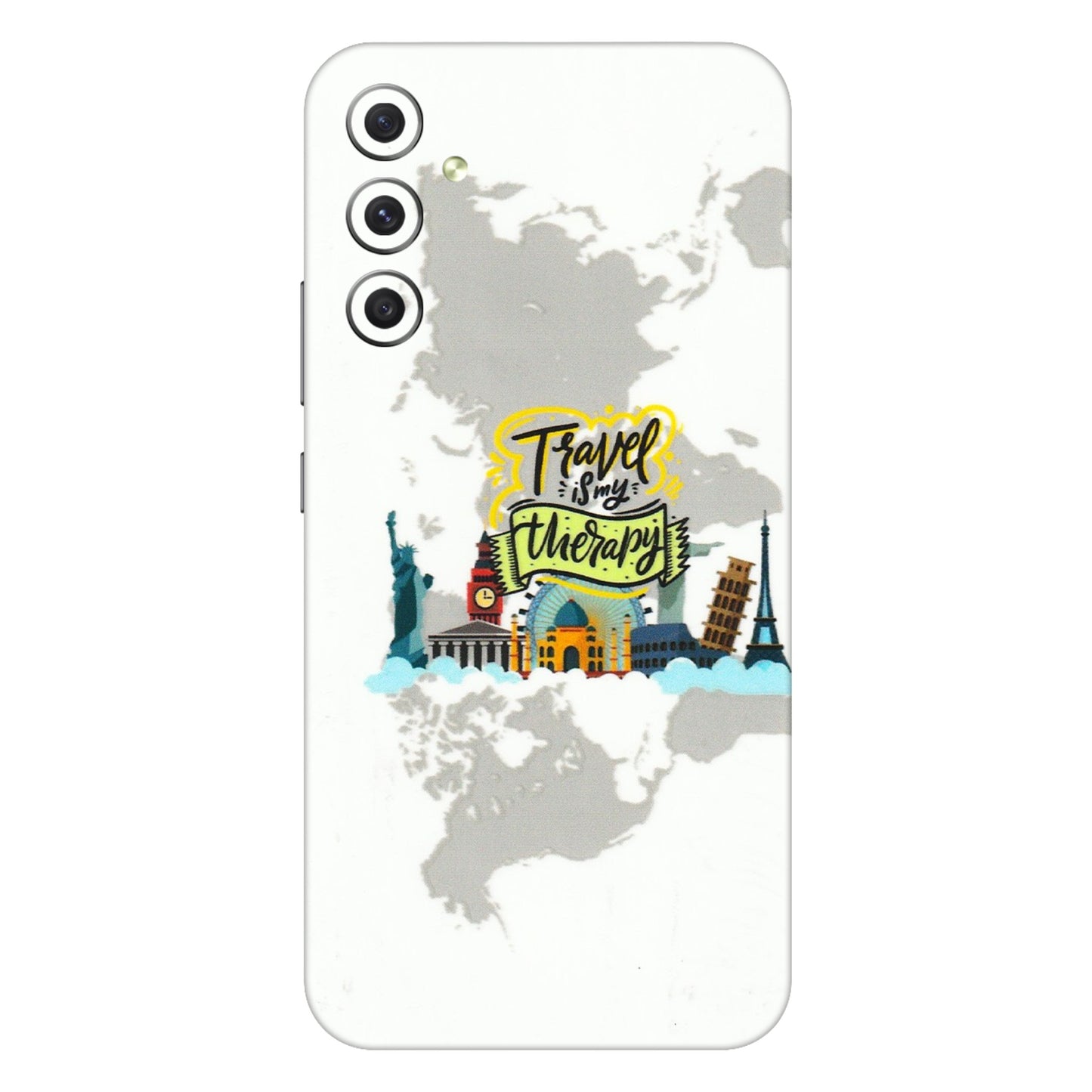 Samsung A/S Series Phone Skins (All Models) - Travel Therapy - 3D Embossed Finish (L-199) Samsung Galaxy A34 (5G)