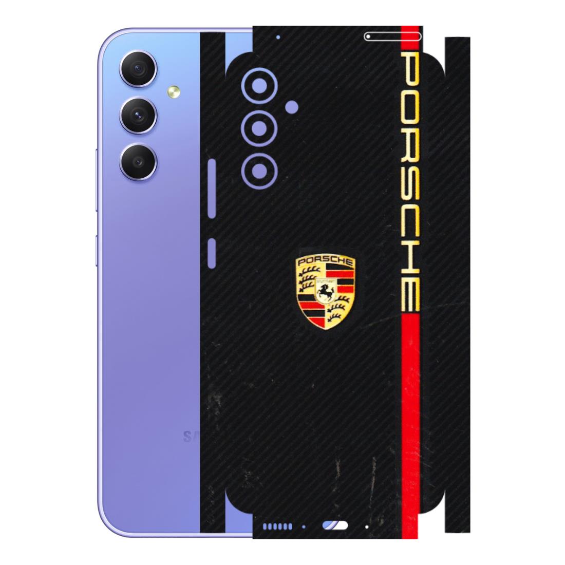 Samsung A/S Series Phone Skins (All Models) - Premium Porsche - 3D Embossed Finish (L-225) Samsung Galaxy A34 (5G)