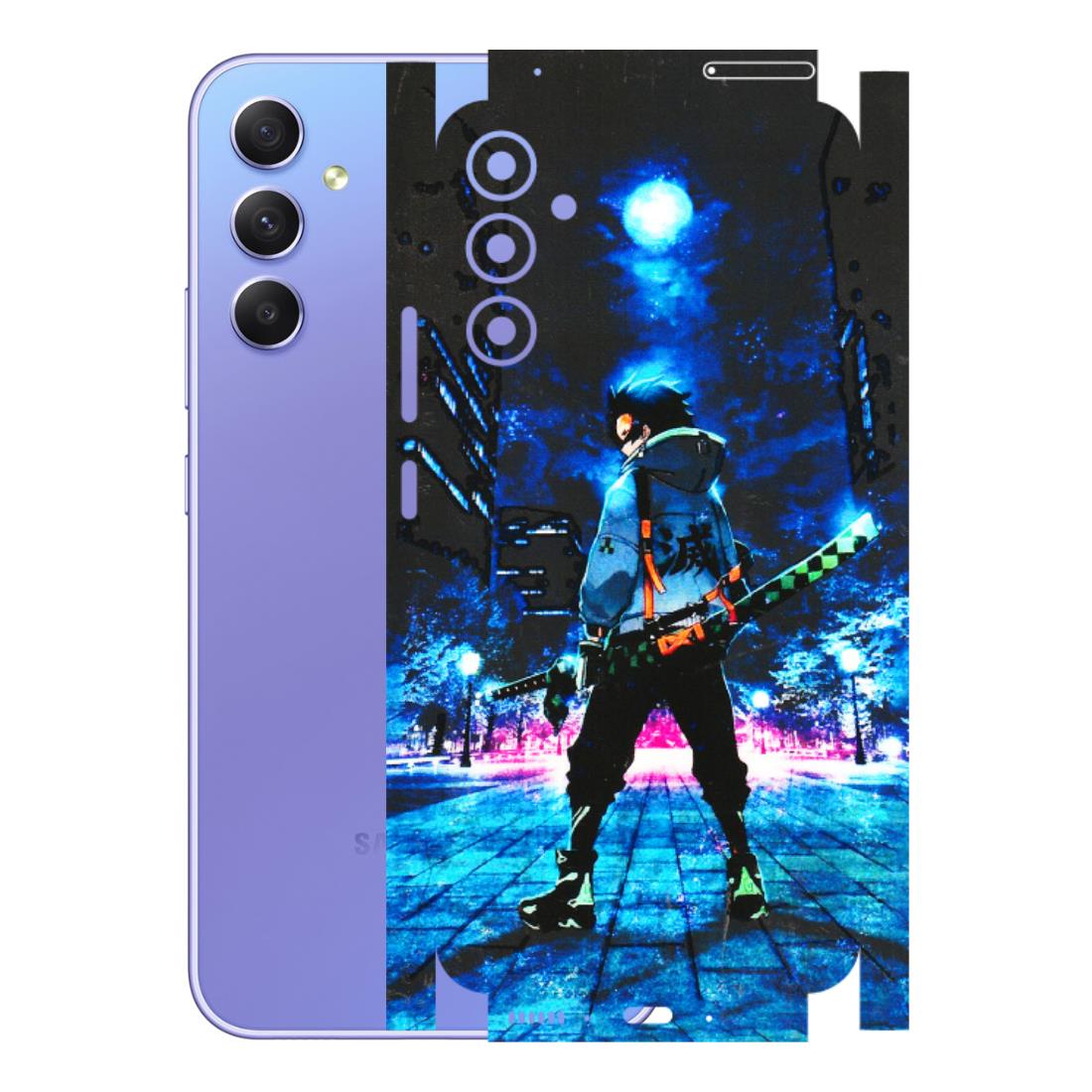 Samsung A/S Series Phone Skins (All Models) - Demon Slayer Sword - 3D Embossed Finish (L-247) Samsung Galaxy A34 (5G)