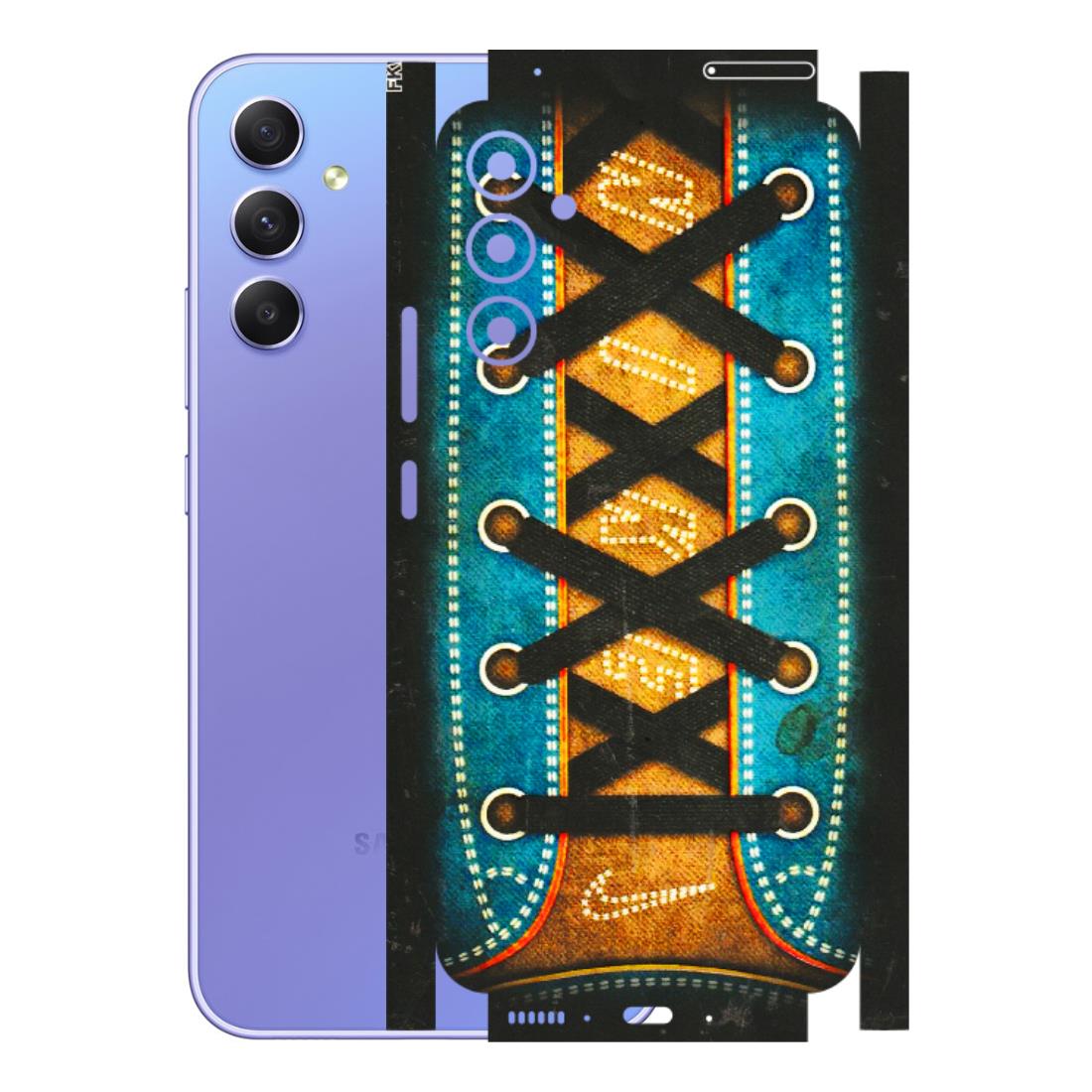 Samsung A/S Series Phone Skins (All Models) - Sneakers Lover Nike - 3D Embossed Finish (L-262) Samsung Galaxy A34 (5G)