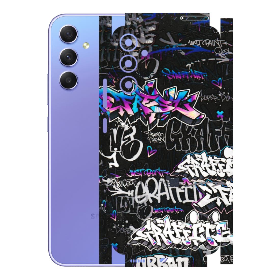 Samsung A/S Series Phone Skins (All Models) - Graffiti Killer - 3D Embossed Finish (L-274) Samsung Galaxy A34 (5G)
