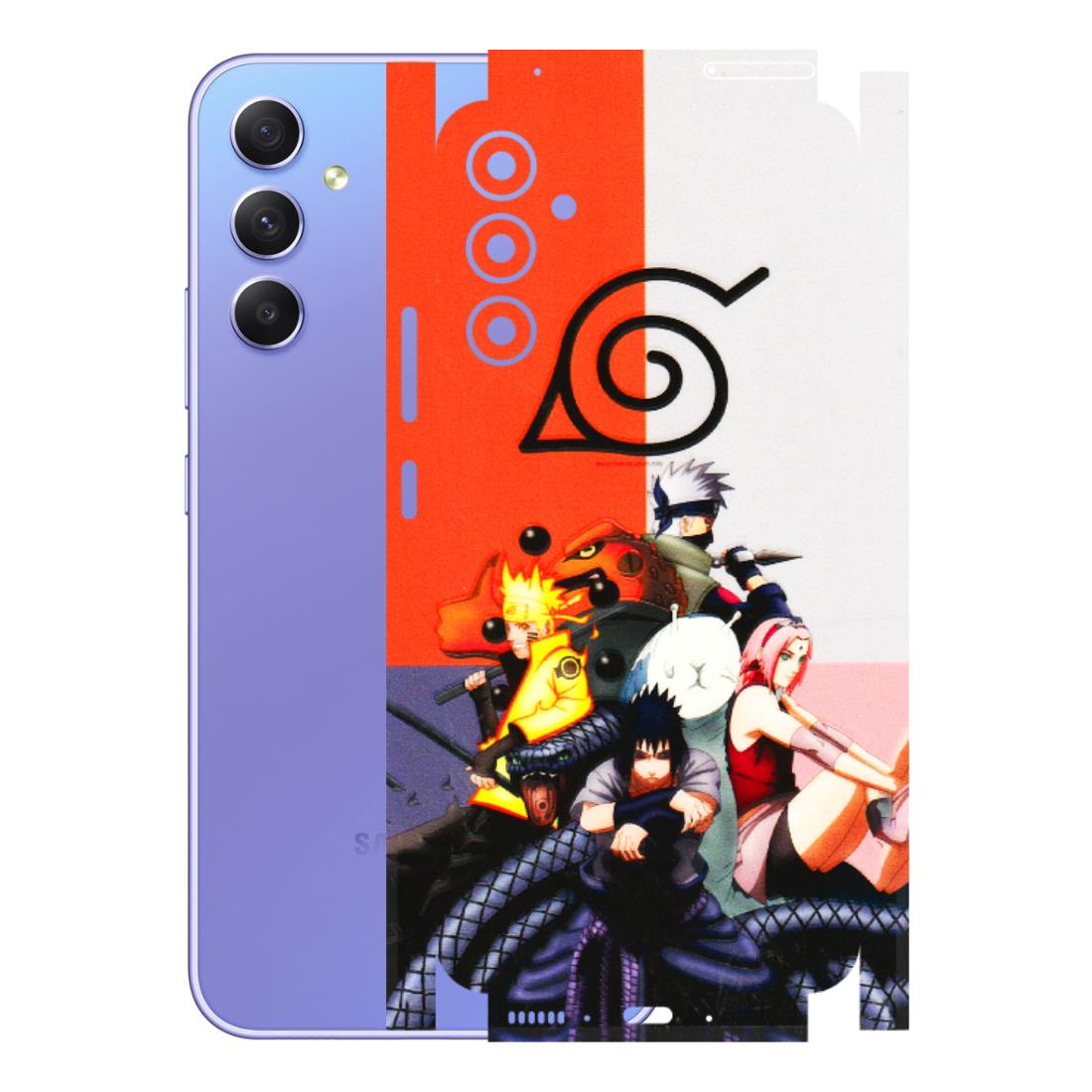 Samsung A/S Series Phone Skins (All Models) - Naruto Final Fight - 3D Embossed Finish (L-33) Samsung Galaxy A34 (5G)