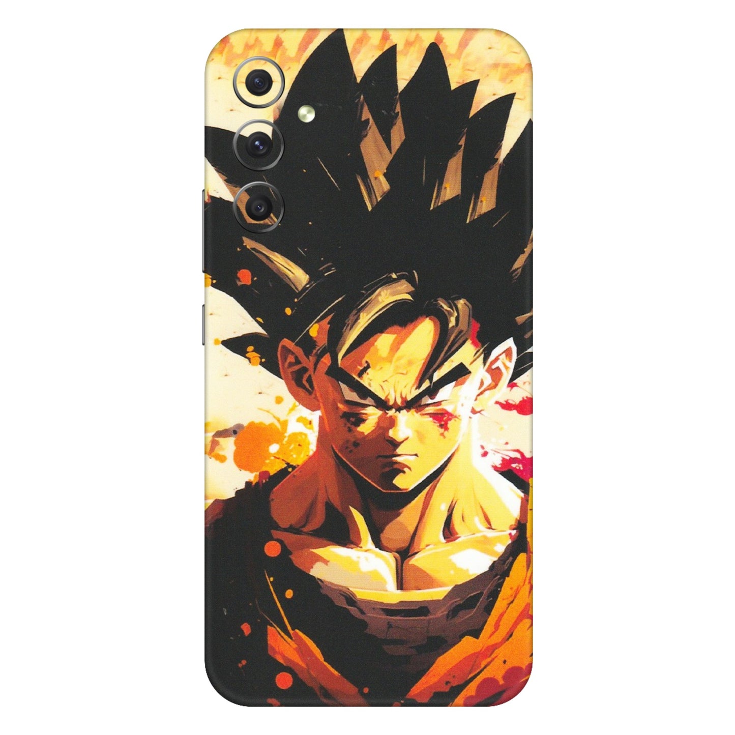 Samsung A/S Series Phone Skins (All Models) - Angry Goku - Matte Finish (M-12) Samsung Galaxy A34 (5G)
