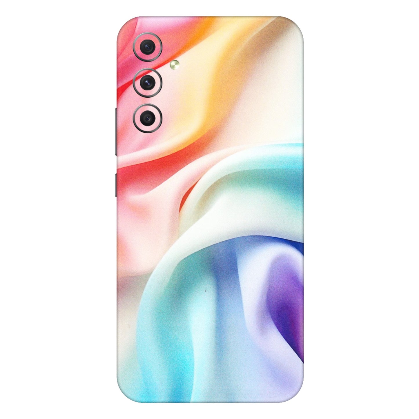 Samsung A/S Series Phone Skins (All Models) - Colourful Silk Cloth - Matte Finish (M-165) Samsung Galaxy A34 (5G)