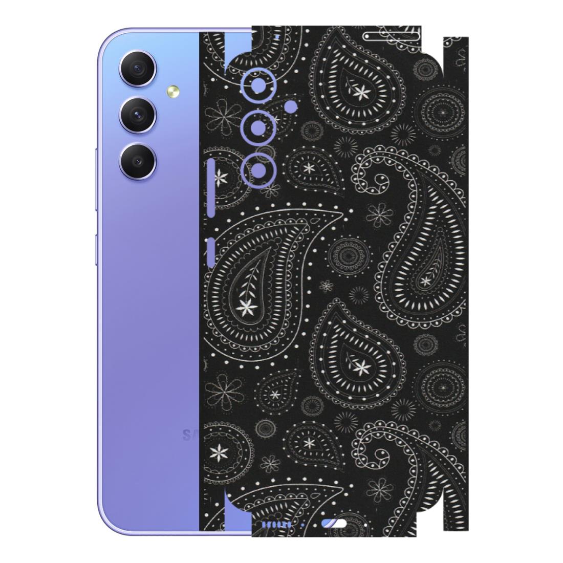 Samsung A/S Series Phone Skins (All Models) - Black Sober Kerry - Matte Finish (M-37) Samsung Galaxy A34 (5G)