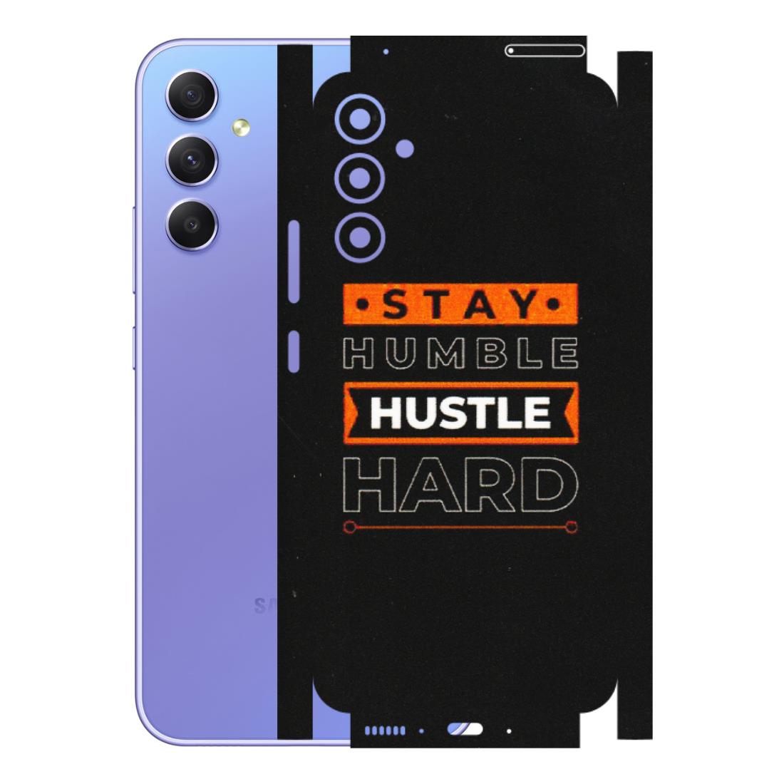 Samsung A/S Series Phone Skins (All Models) - Stay Humble Stay Hard - Matte Finish (M-48) Samsung Galaxy A34 (5G)