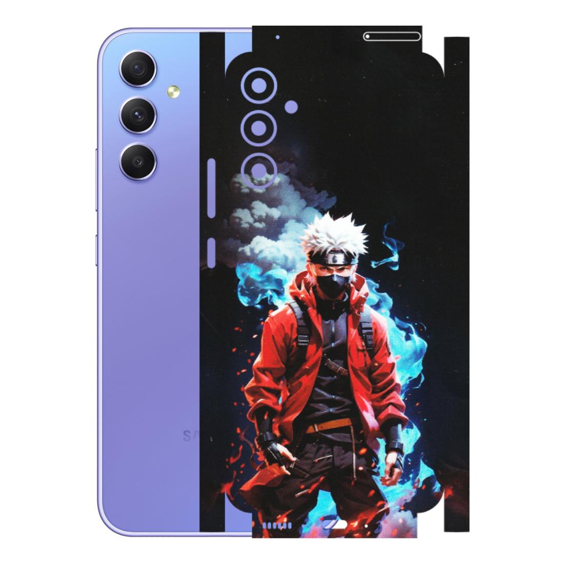 Samsung A/S Series Phone Skins (All Models) - Kakashi Hatake Naruto - Matte Finish (M-60) Samsung Galaxy A34 (5G)