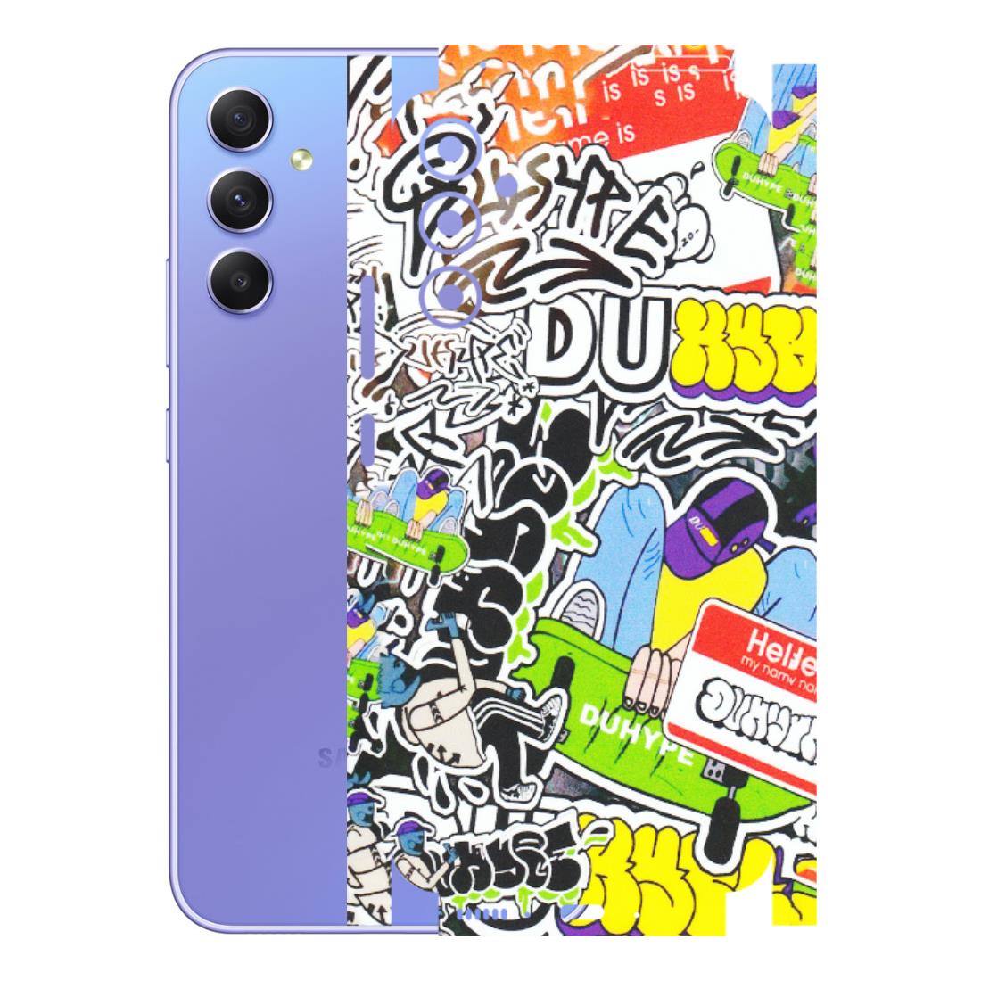 Samsung A/S Series Phone Skins (All Models) - Dope Graffiti - Matte Finish (M-61) Samsung Galaxy A34 (5G)