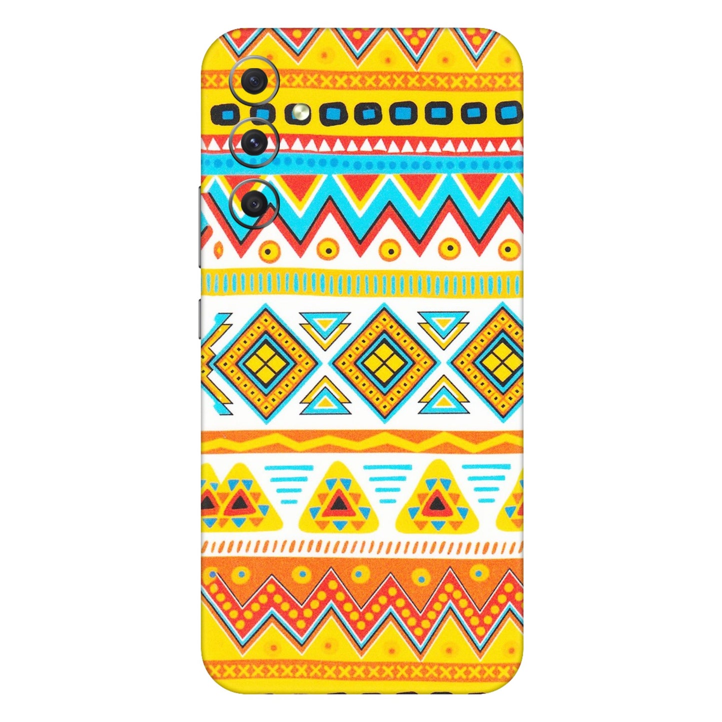 Samsung A/S Series Phone Skins (All Models) - Mexican Abstract - Matte Finish (M-71) Samsung Galaxy A34 (5G)