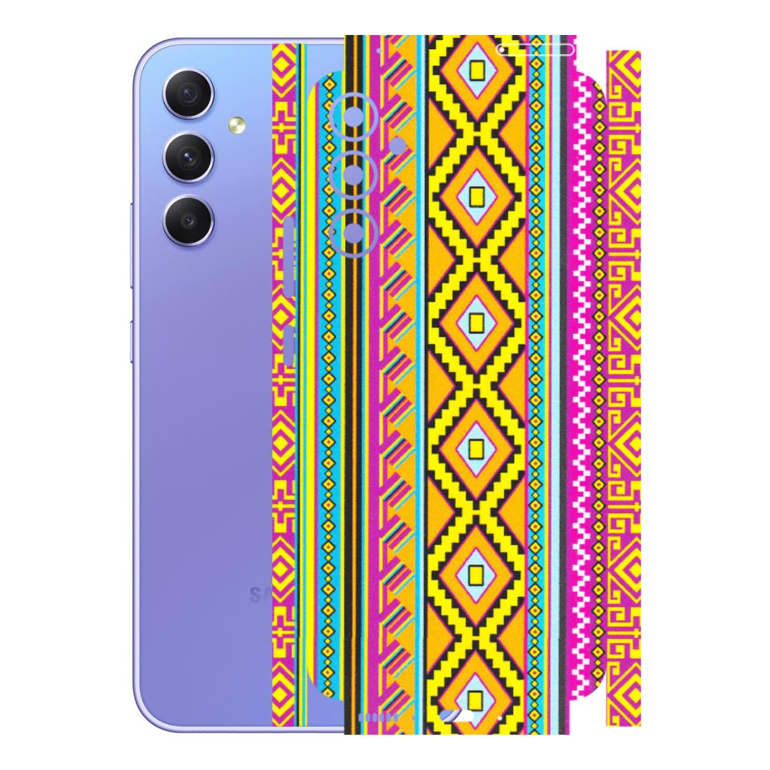 Samsung A/S Series Phone Skins (All Models) - Thai illustration - Matte Finish (M-89) Samsung Galaxy A34 (5G)