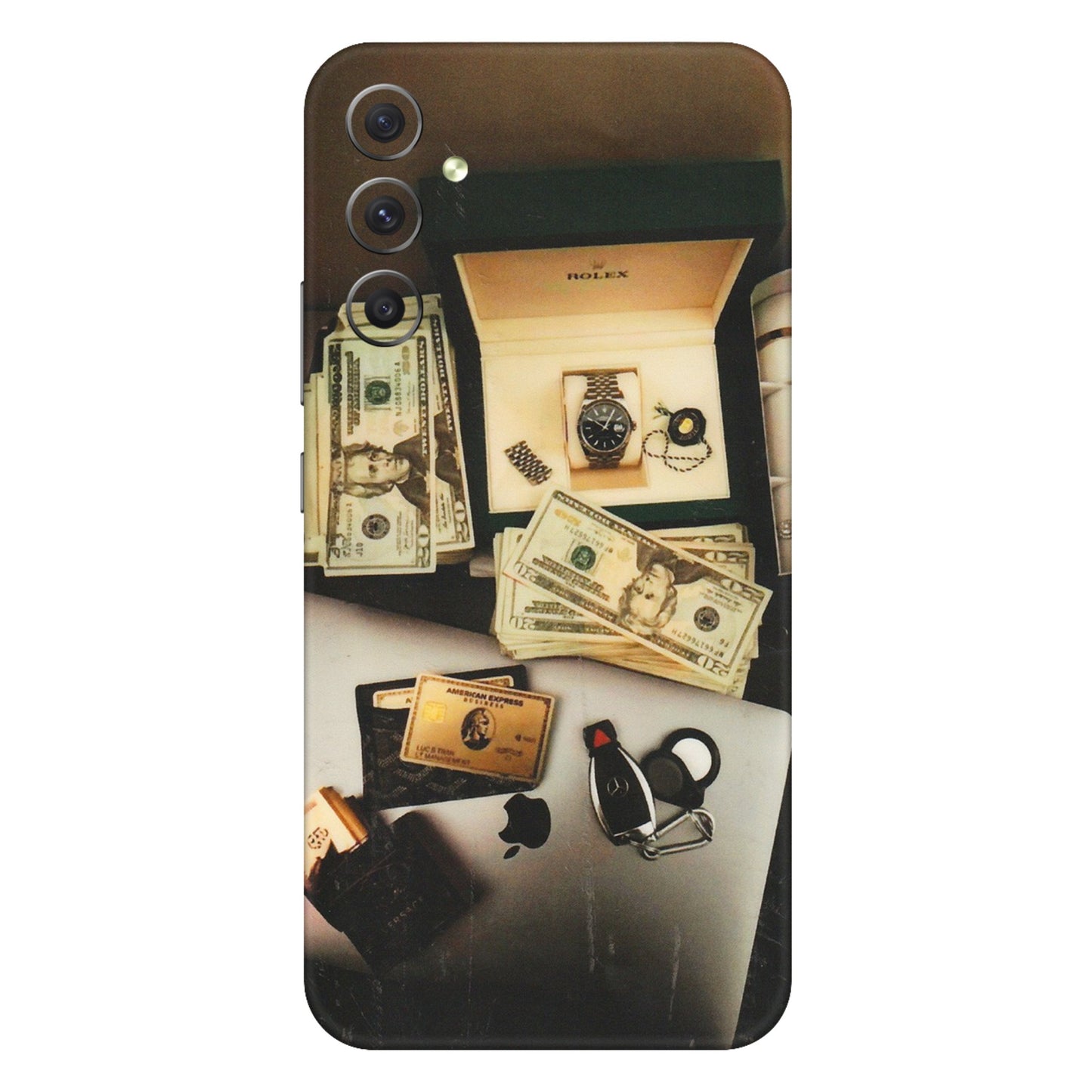 Samsung A/S Series Phone Skins (All Models) - Luxury Lifestyle - Transparent Finish (T-11) Samsung Galaxy A34 (5G)