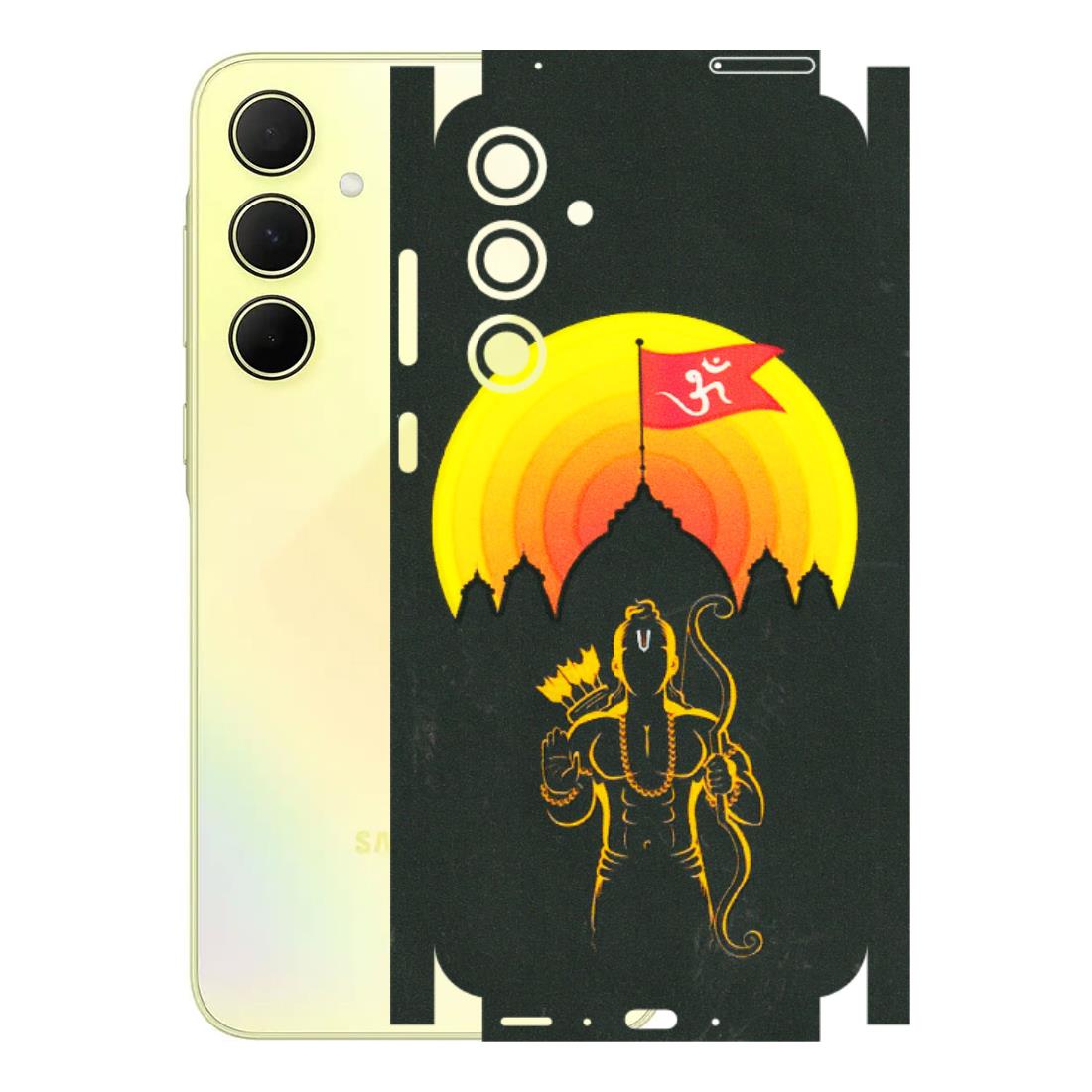 Samsung A/S Series Phone Skins (All Models) - Lord Ram - 3D Embossed Finish (L-132) Samsung Galaxy A35 (5G)
