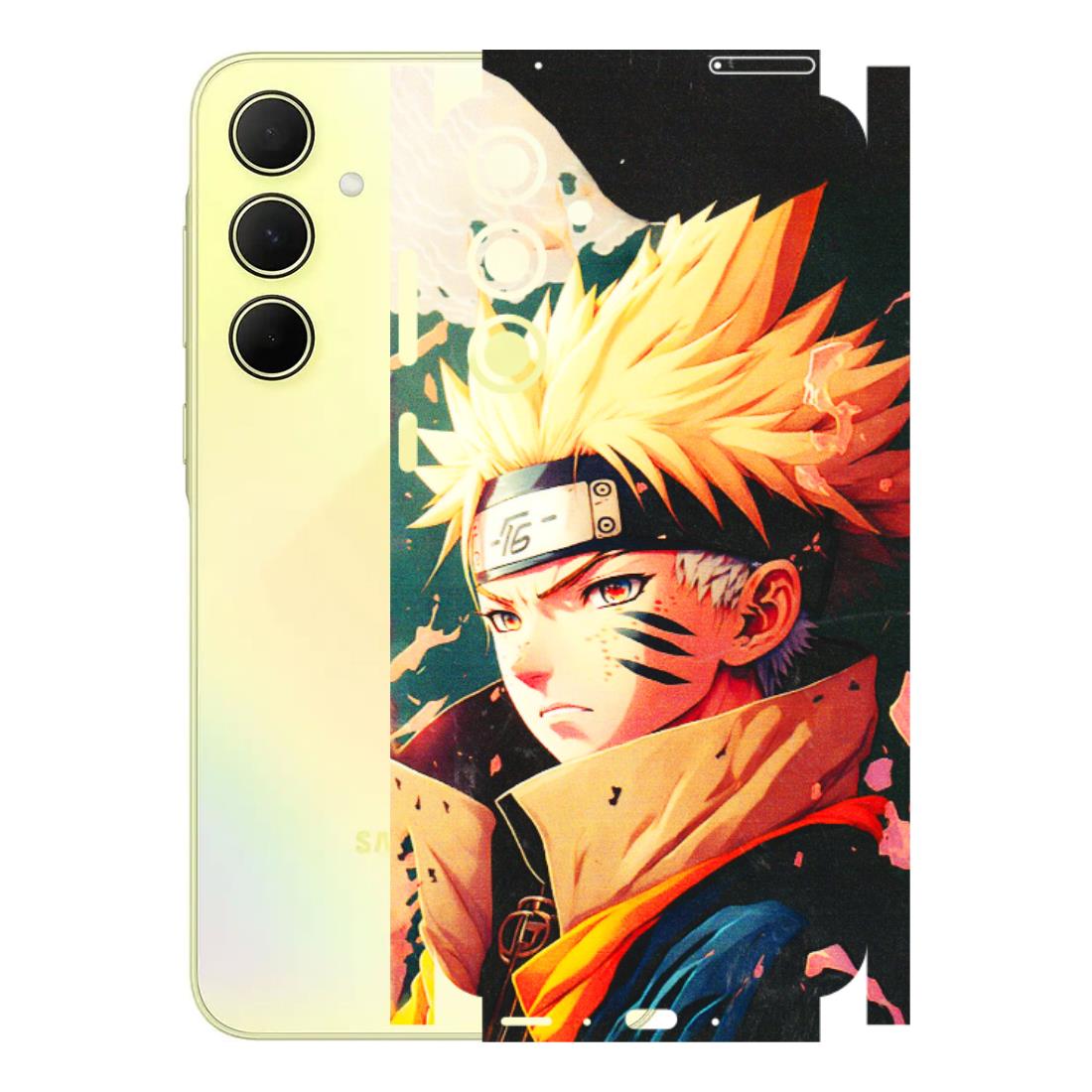 Samsung A/S Series Phone Skins (All Models) - New Naruto - 3D Embossed Finish (L-148) Samsung Galaxy A35 (5G)