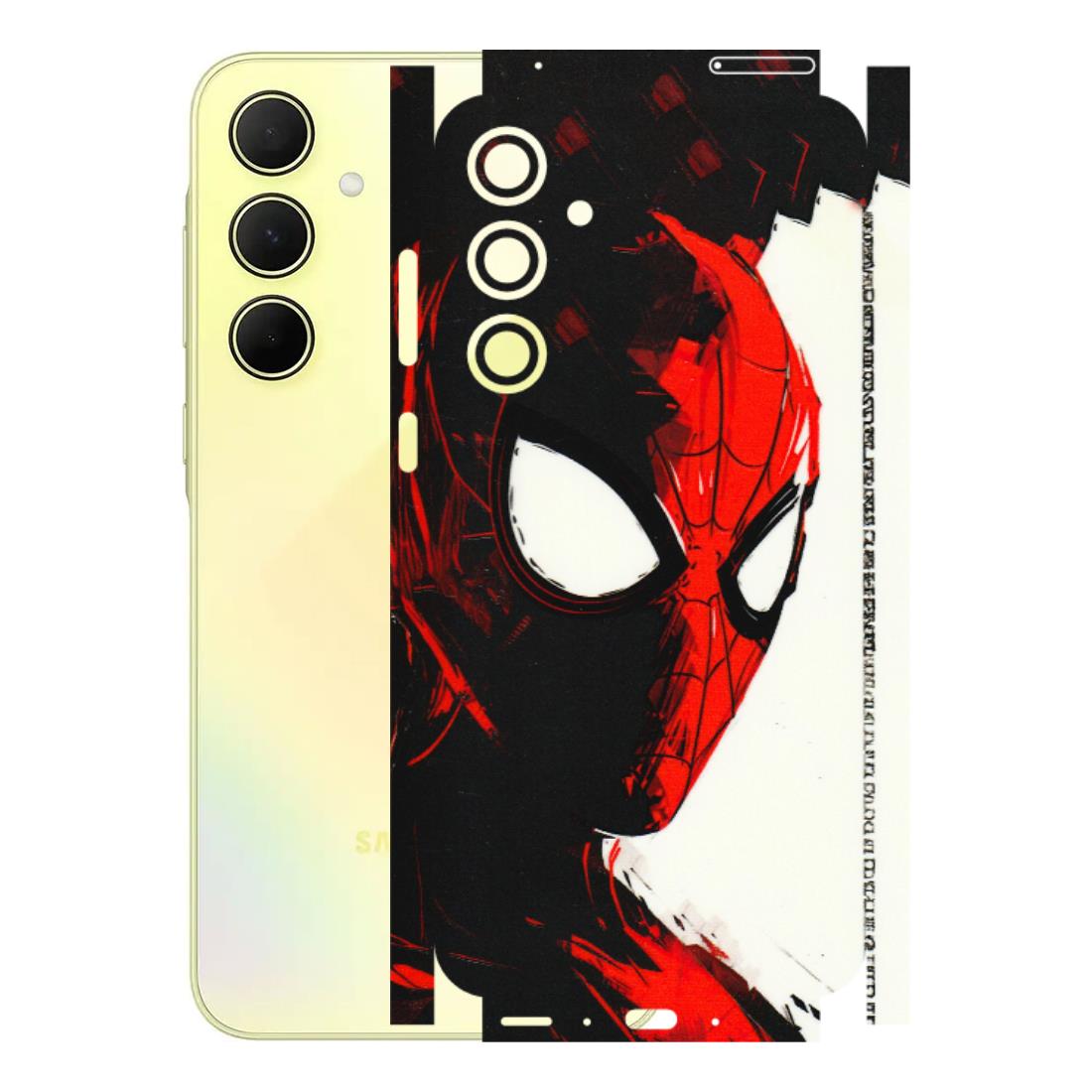 Samsung A/S Series Phone Skins (All Models) - Spiderman Killer Face - 3D Embossed Finish (L-17) Samsung Galaxy A35 (5G)