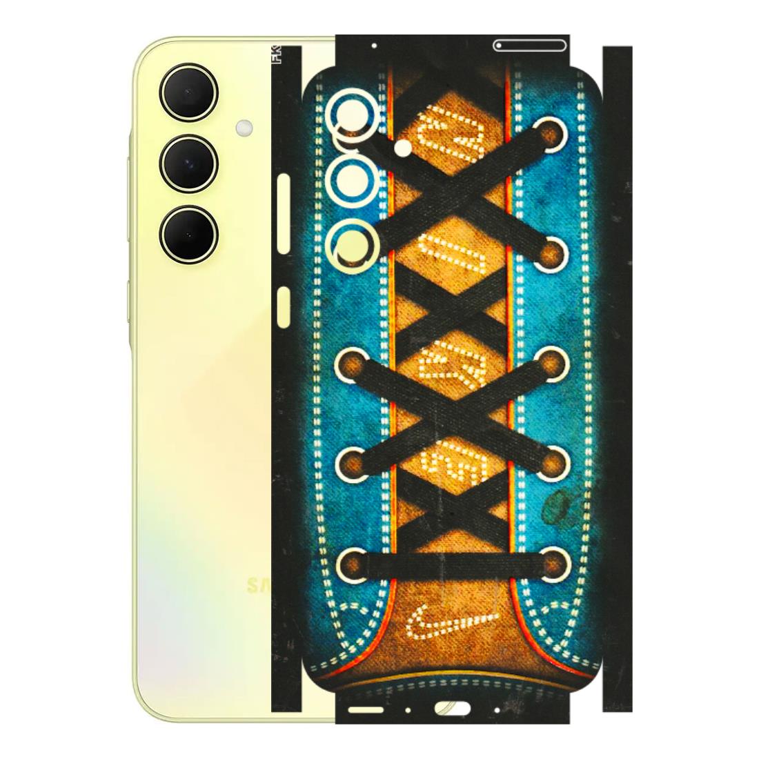 Samsung A/S Series Phone Skins (All Models) - Sneakers Lover Nike - 3D Embossed Finish (L-262) Samsung Galaxy A35 (5G)