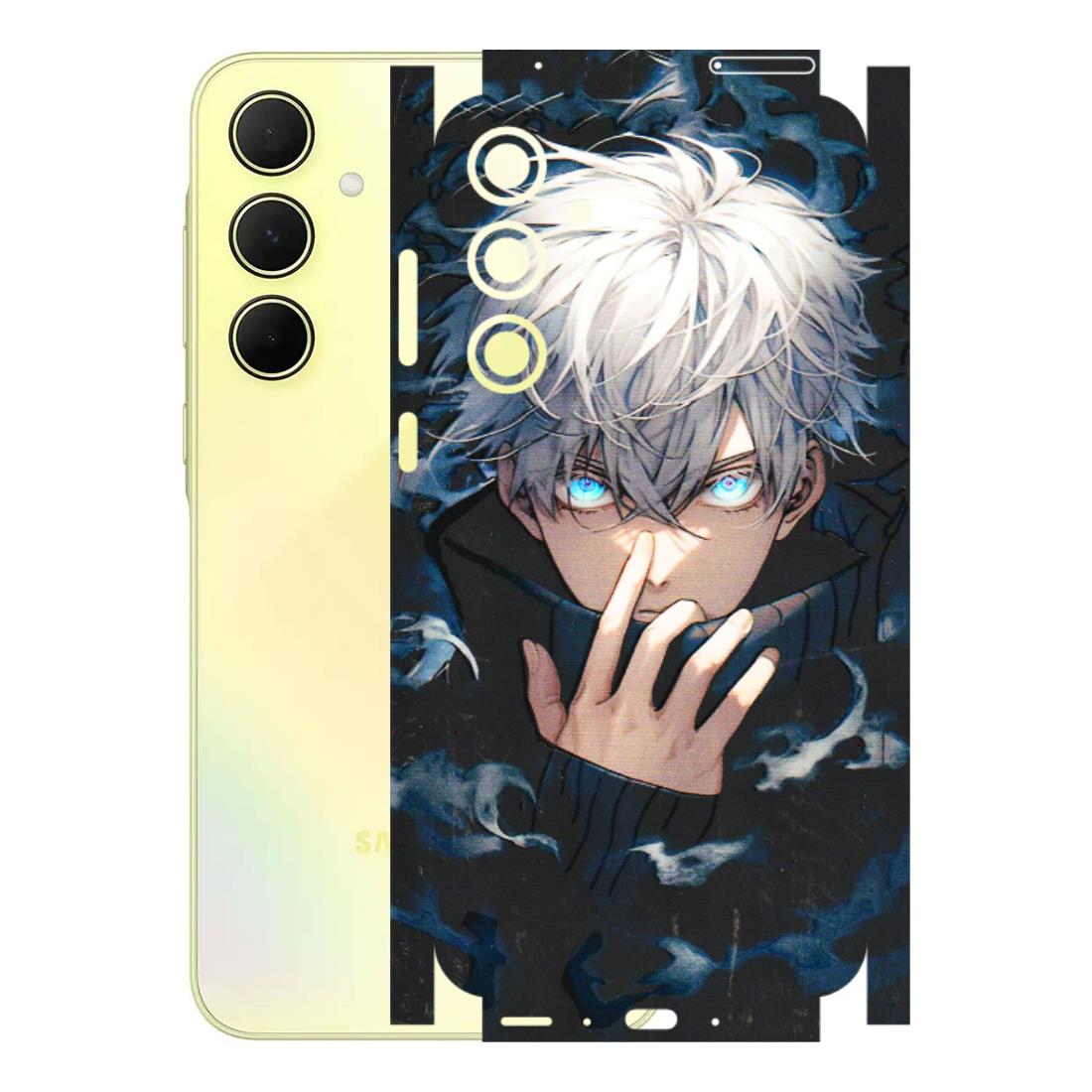 Samsung A/S Series Phone Skins (All Models) - New Jujutsu Kaisen Anime - 3D Embossed Finish (L-313) Samsung Galaxy A35 (5G)