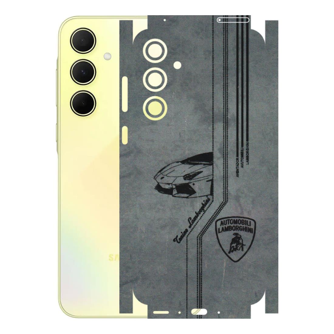 Samsung A/S Series Phone Skins (All Models) - New Lamborgini Aventador - 3D Embossed Finish (L-321) Samsung Galaxy A35 (5G)
