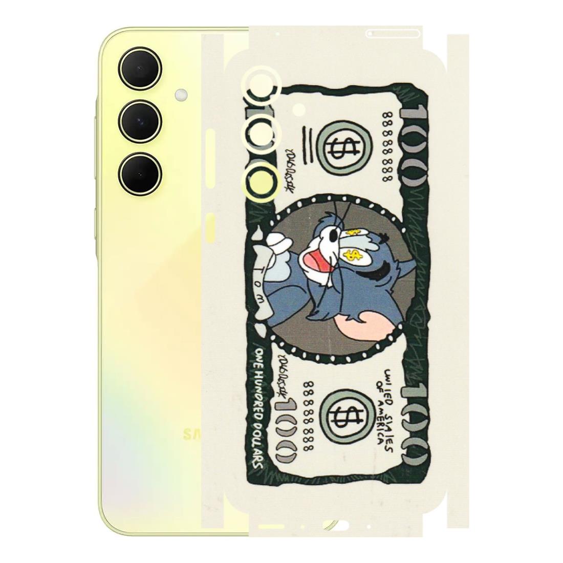 Samsung A/S Series Phone Skins (All Models) - Tom Hundred Dollar - 3D Embossed Finish (L-324) Samsung Galaxy A35 (5G)