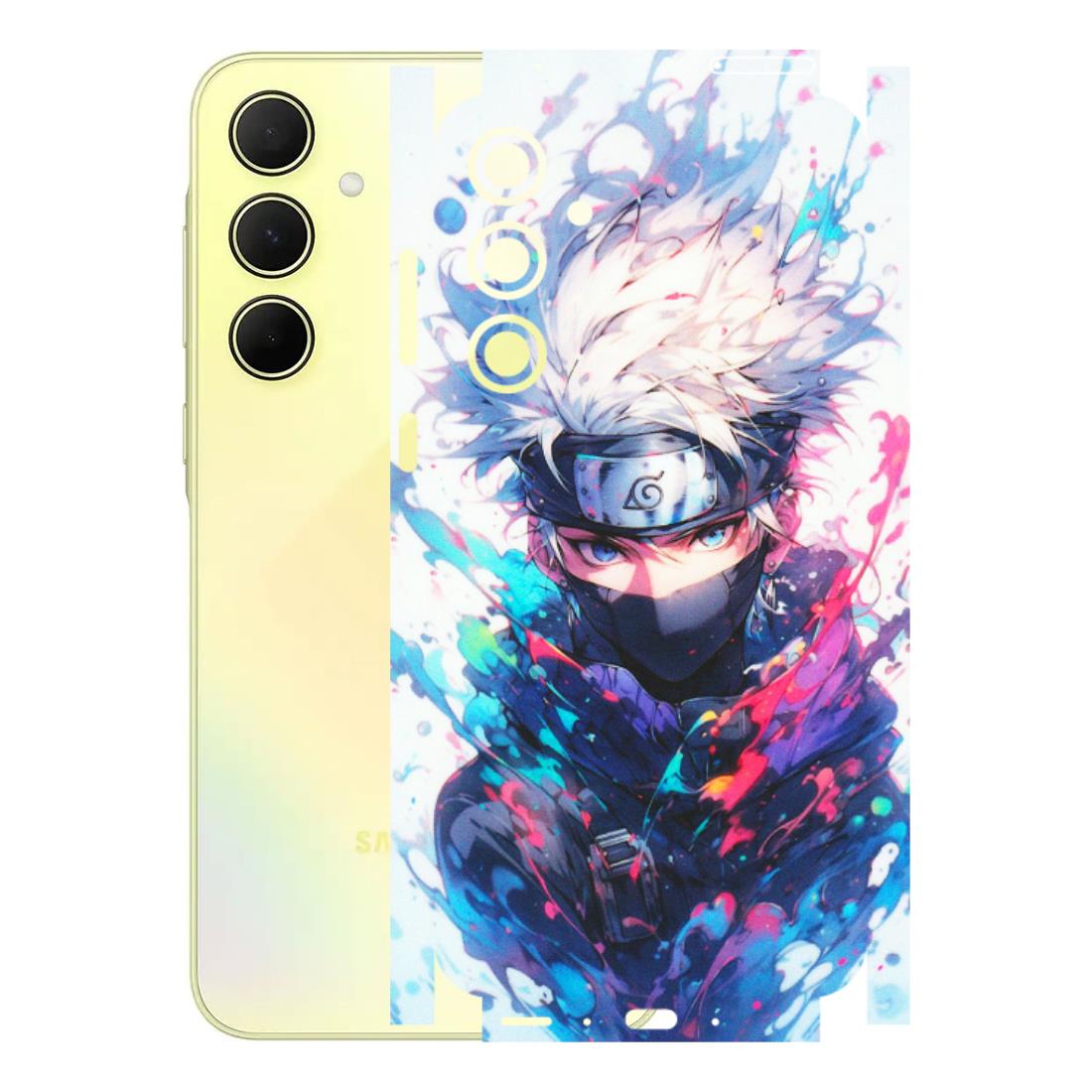 Samsung A/S Series Phone Skins (All Models) - Naruto Face Mask - Matte Finish (M-03) Samsung Galaxy A35 (5G)